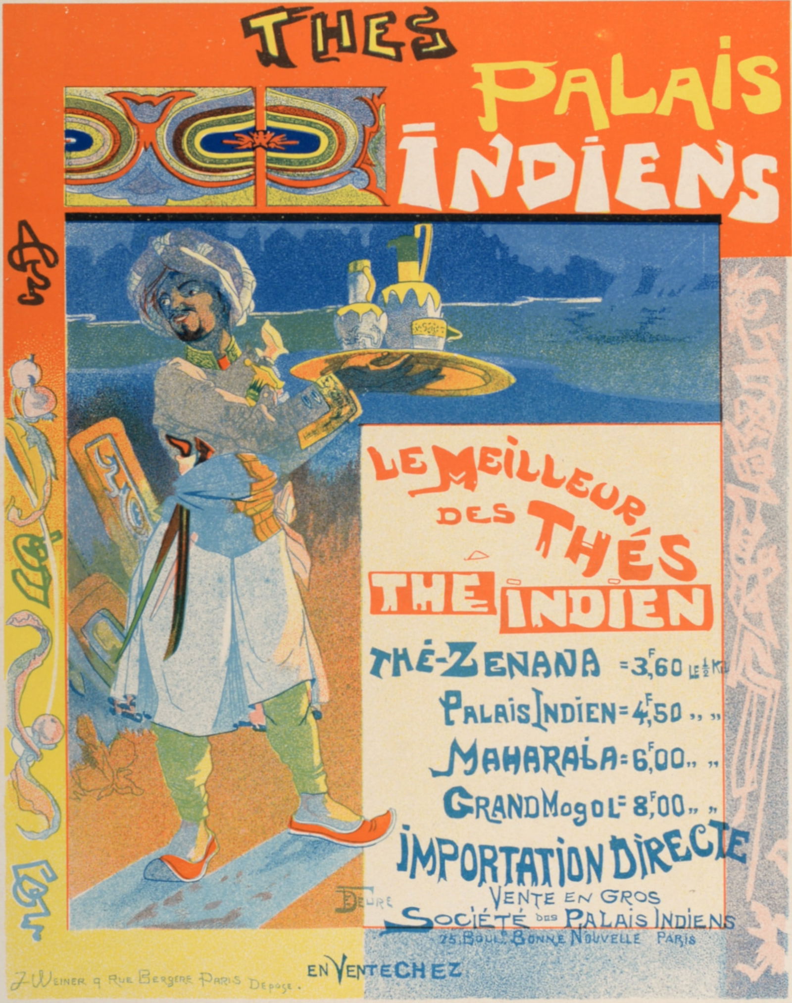 Georges de Feure - Thes Palais Indiens, 1896 (1 of 6)