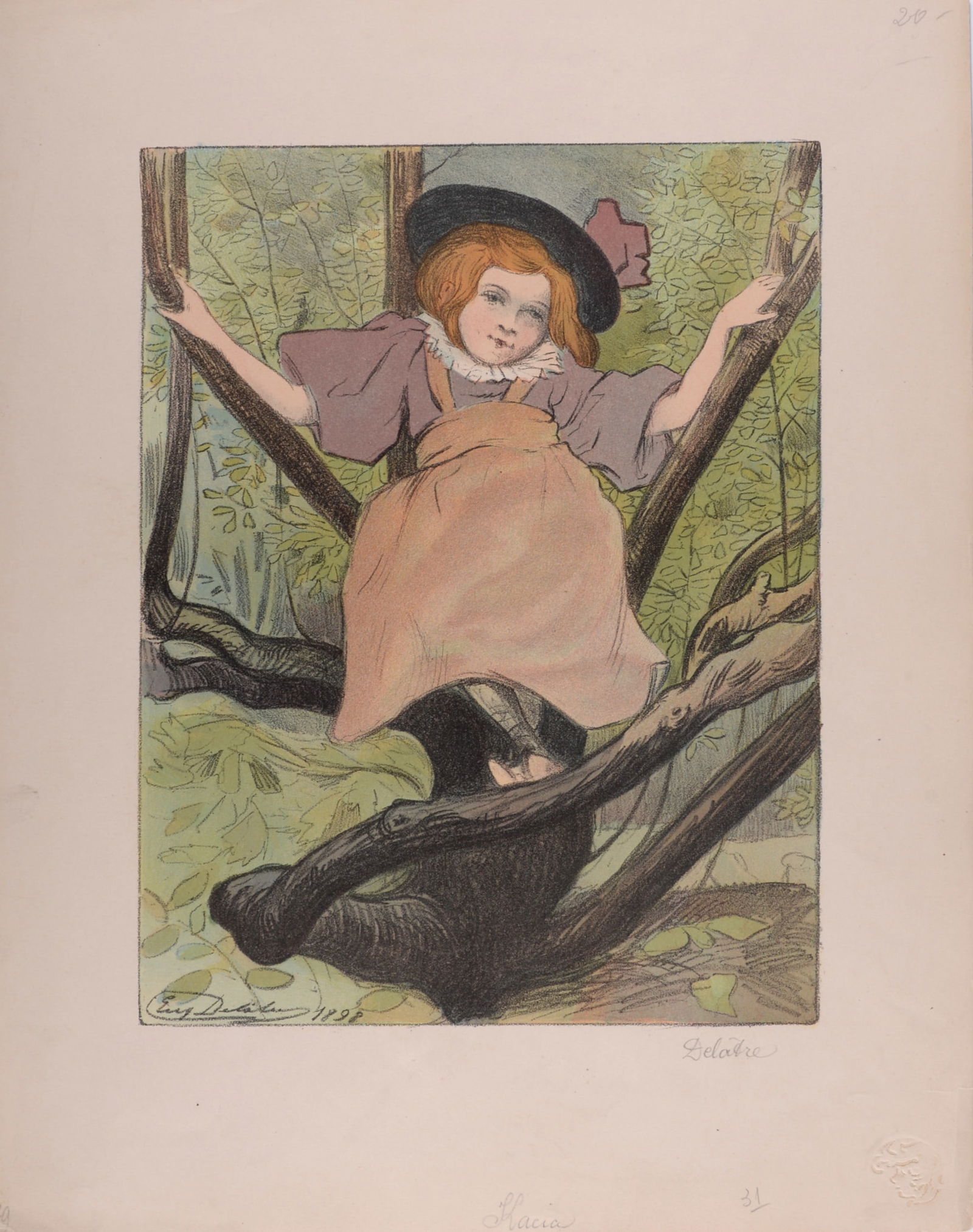 Eugene Delatre - Kacia, 1898 (1 of 7)