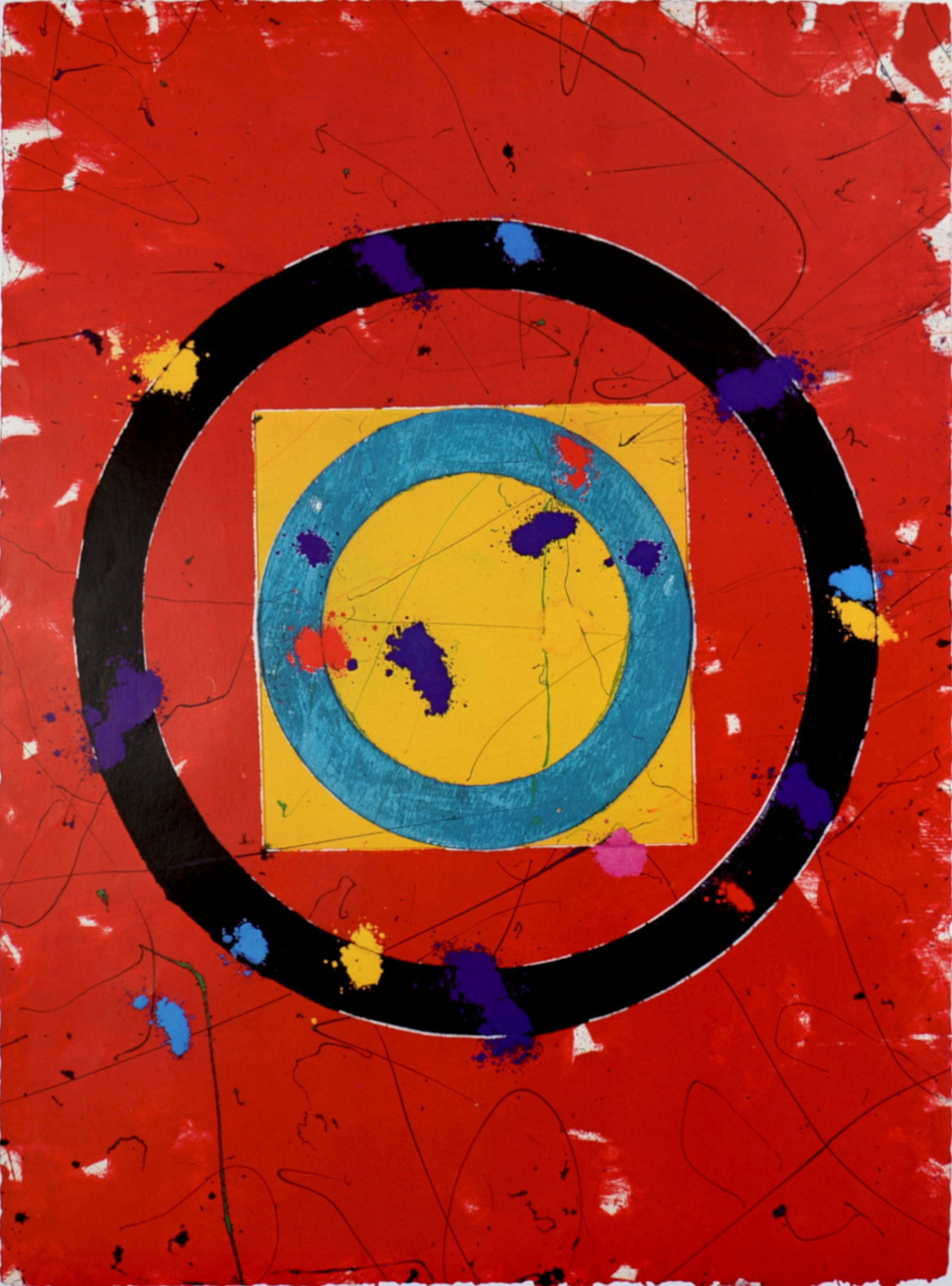Sam Francis - Los Angeles Olympic 1984, 1982 (1 of 6)