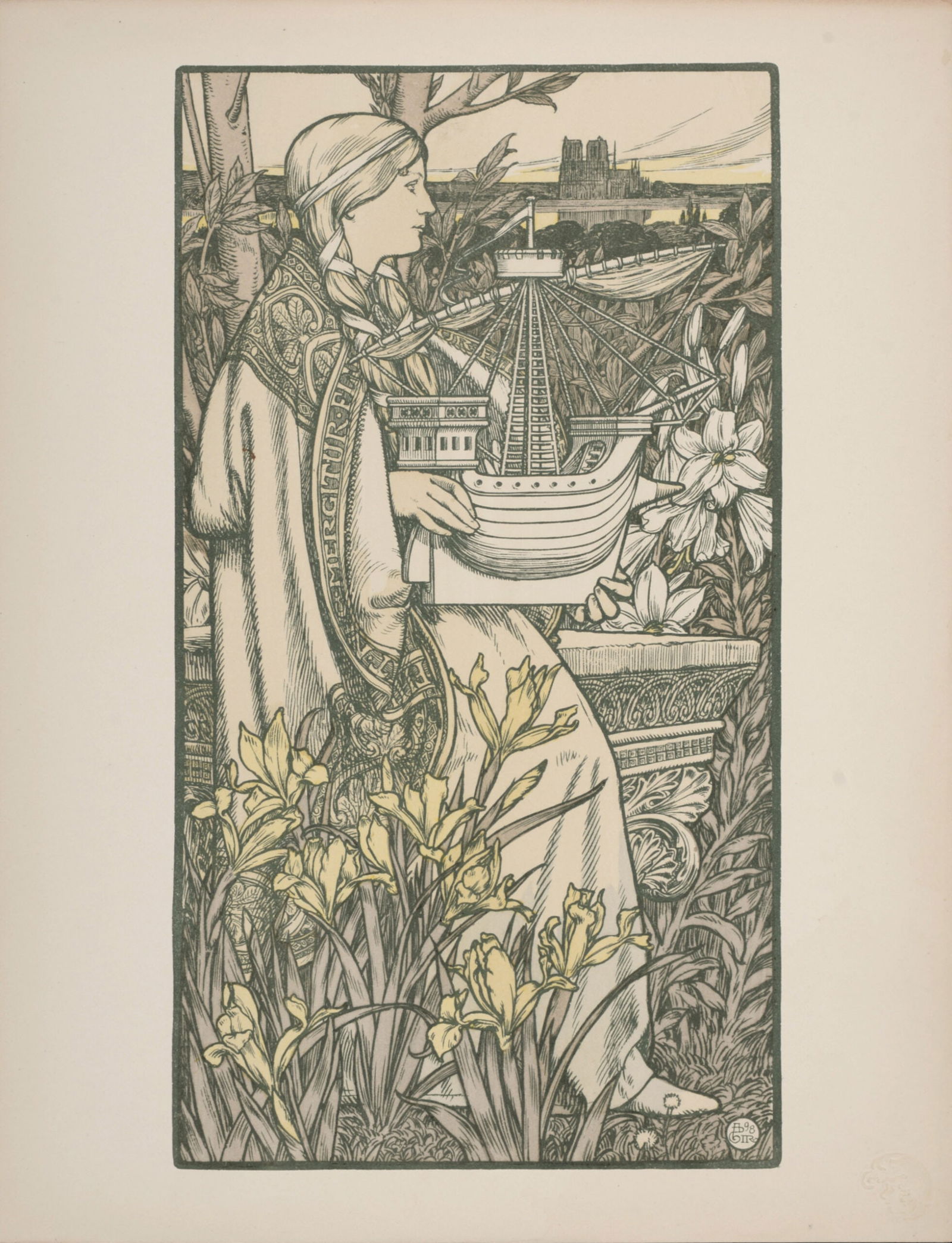 Adolphe Giraldon : Lutece, 1899 (1 of 6)