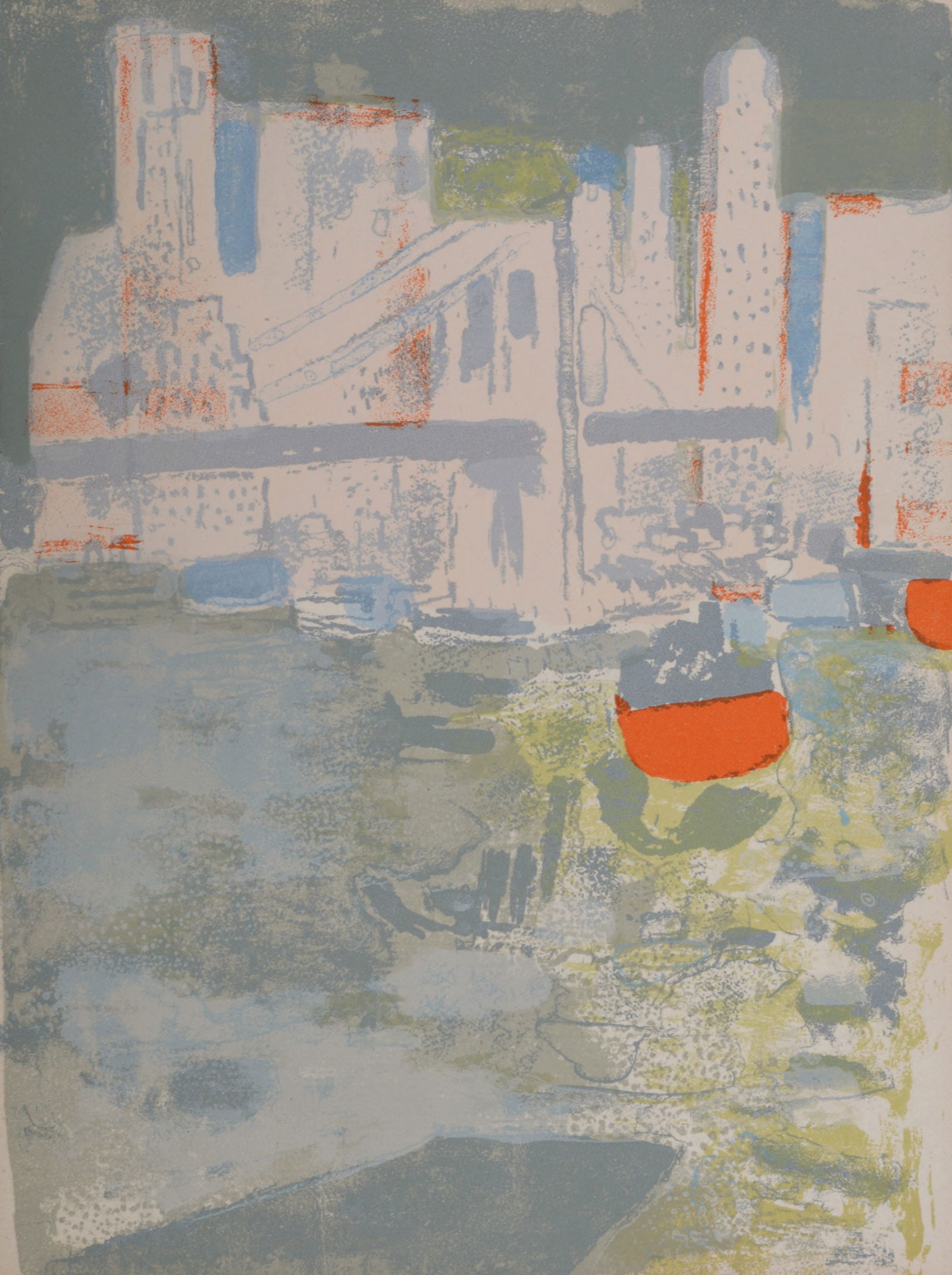 Paul Guiramand : Le port de New York, 1964 (1 of 5)