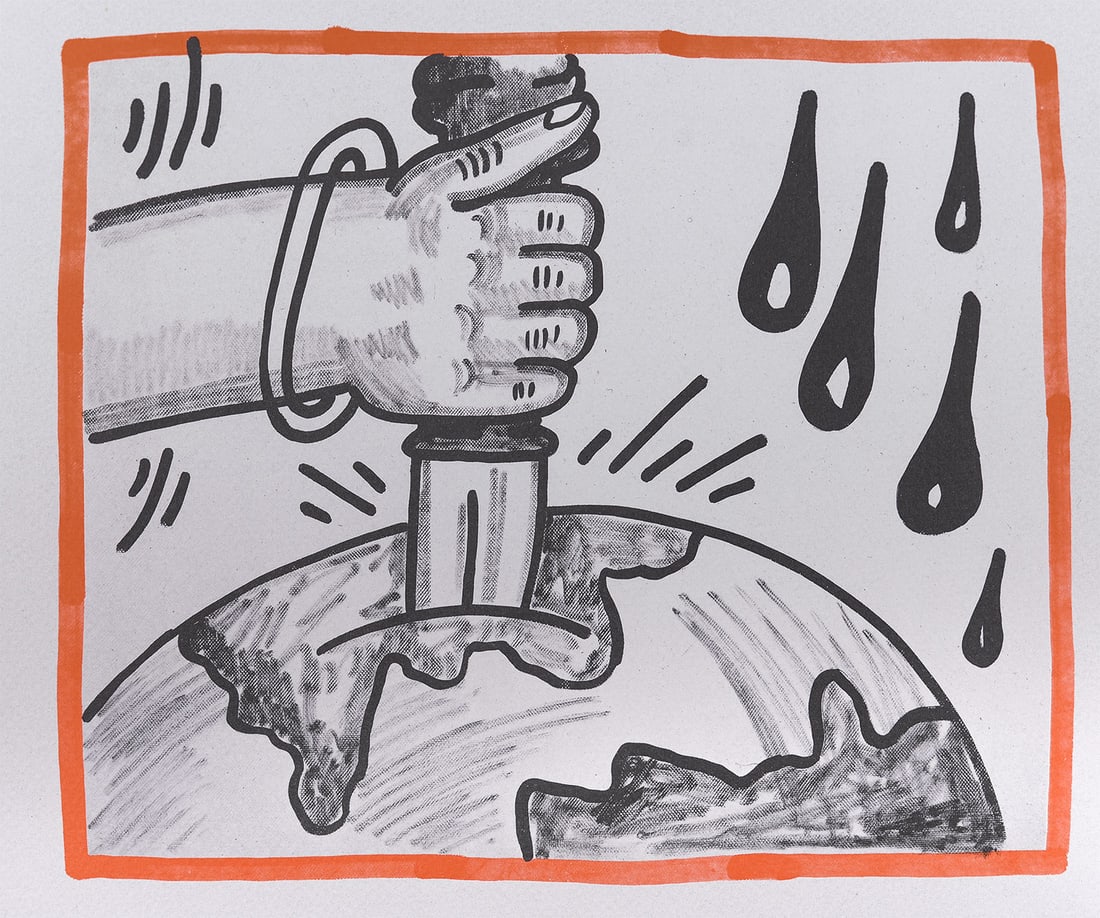 Keith Haring - Against all Odds, 1990 (1 of 1)