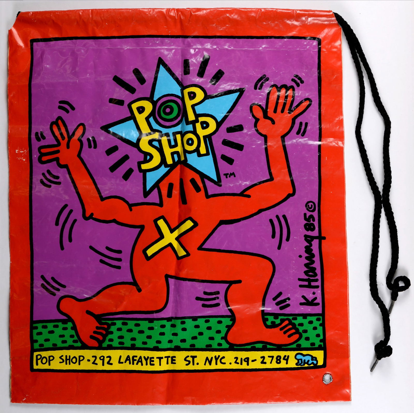 Keith Haring - Pop shop Bag, 1986 (1 of 2)