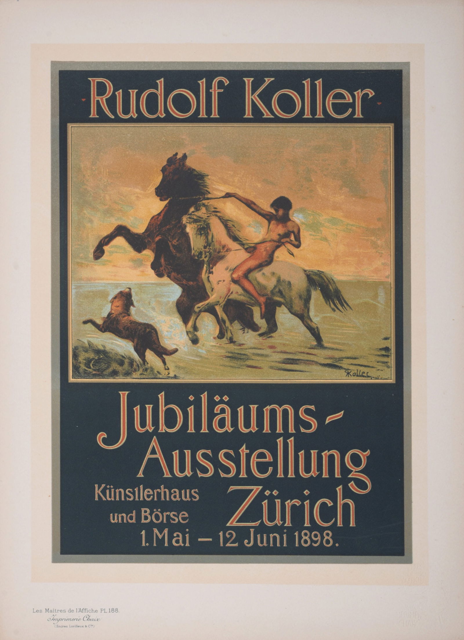 Rudolf Koller : Les Maitres de L’Affiche - Jubilaums Ausstellung, 1899 (1 of 5)