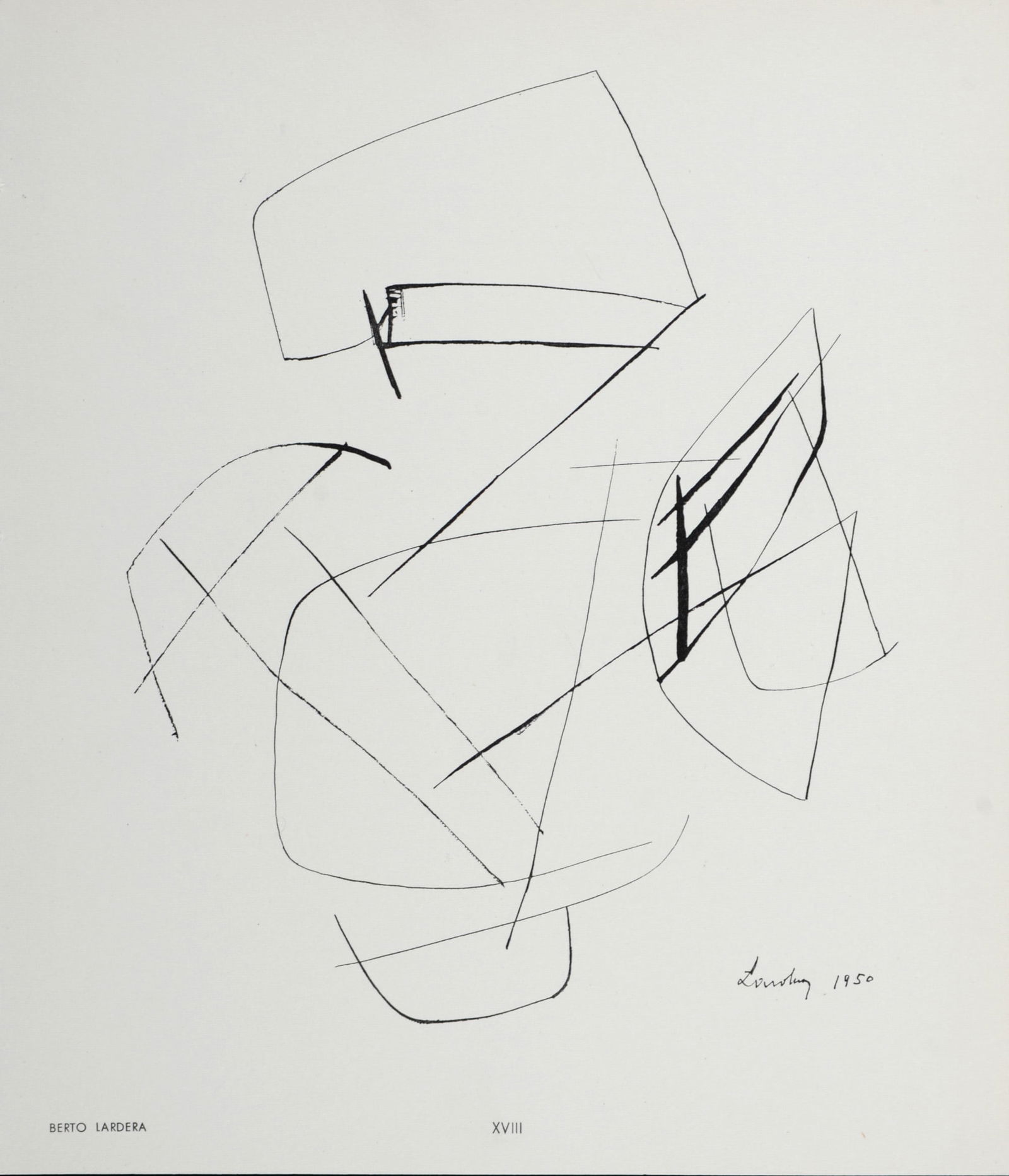 Berto Lardera : Composition XVIII, 1952 (1 of 5)