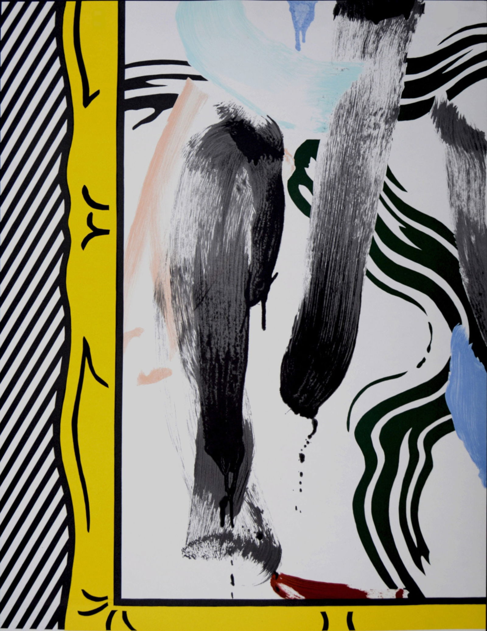 Roy Lichtenstein - Against Apartheid, 1983 - Scarce! (1 of 7)