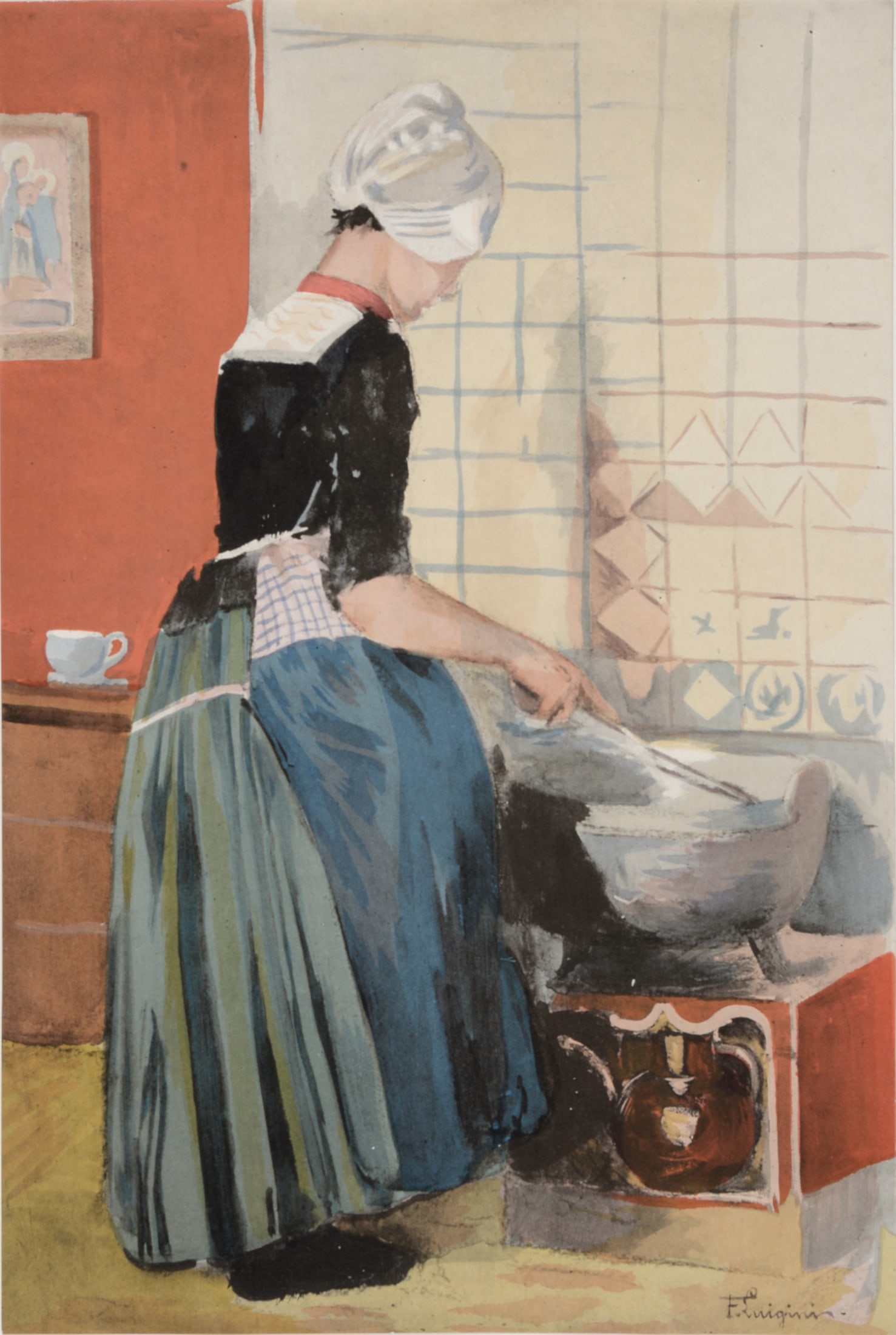 Ferdinand Luigini - La Servante, 1898 (1 of 6)