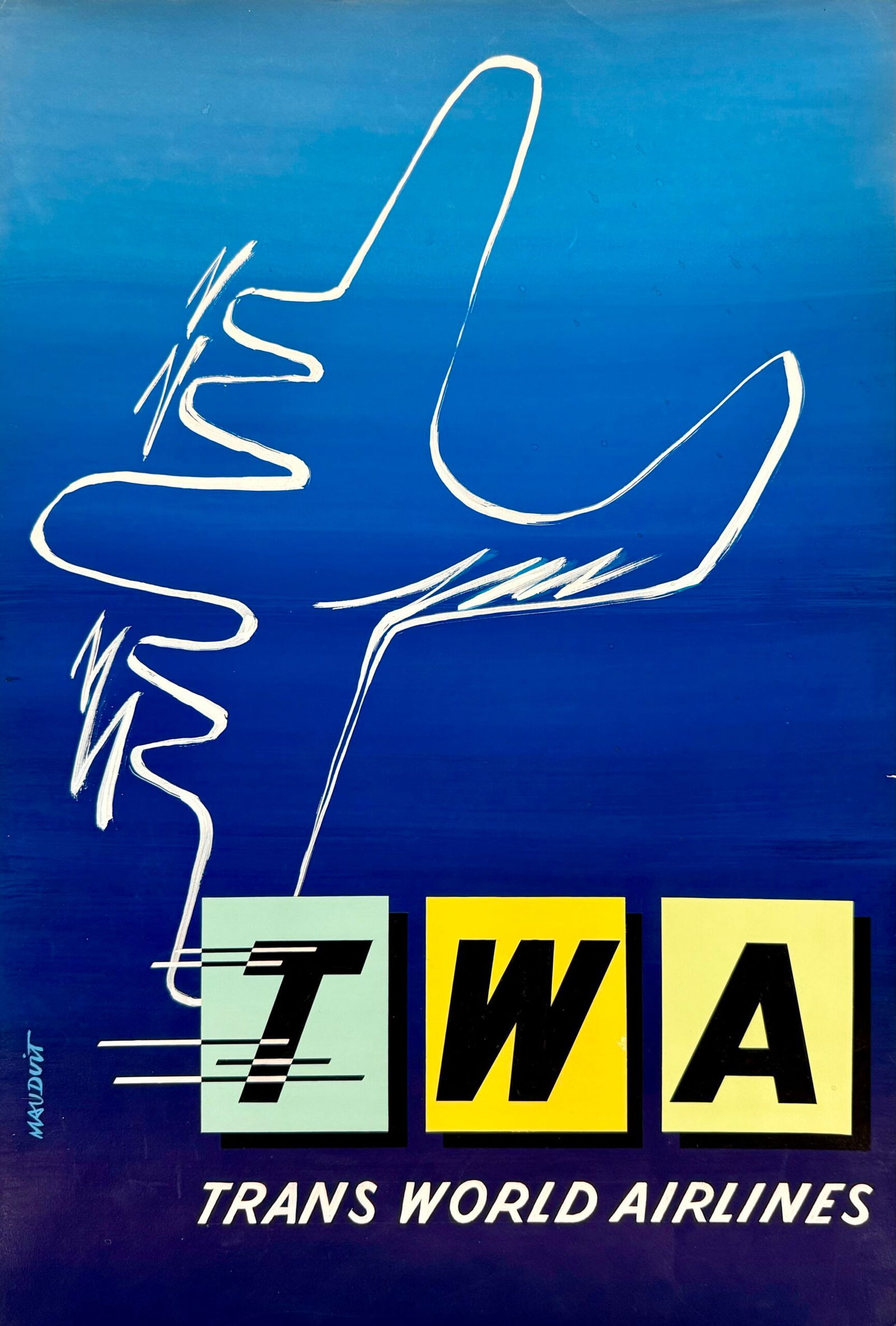 P. Mauduit : Trans World Airlines (TWA), C. 1950 (1 of 6)