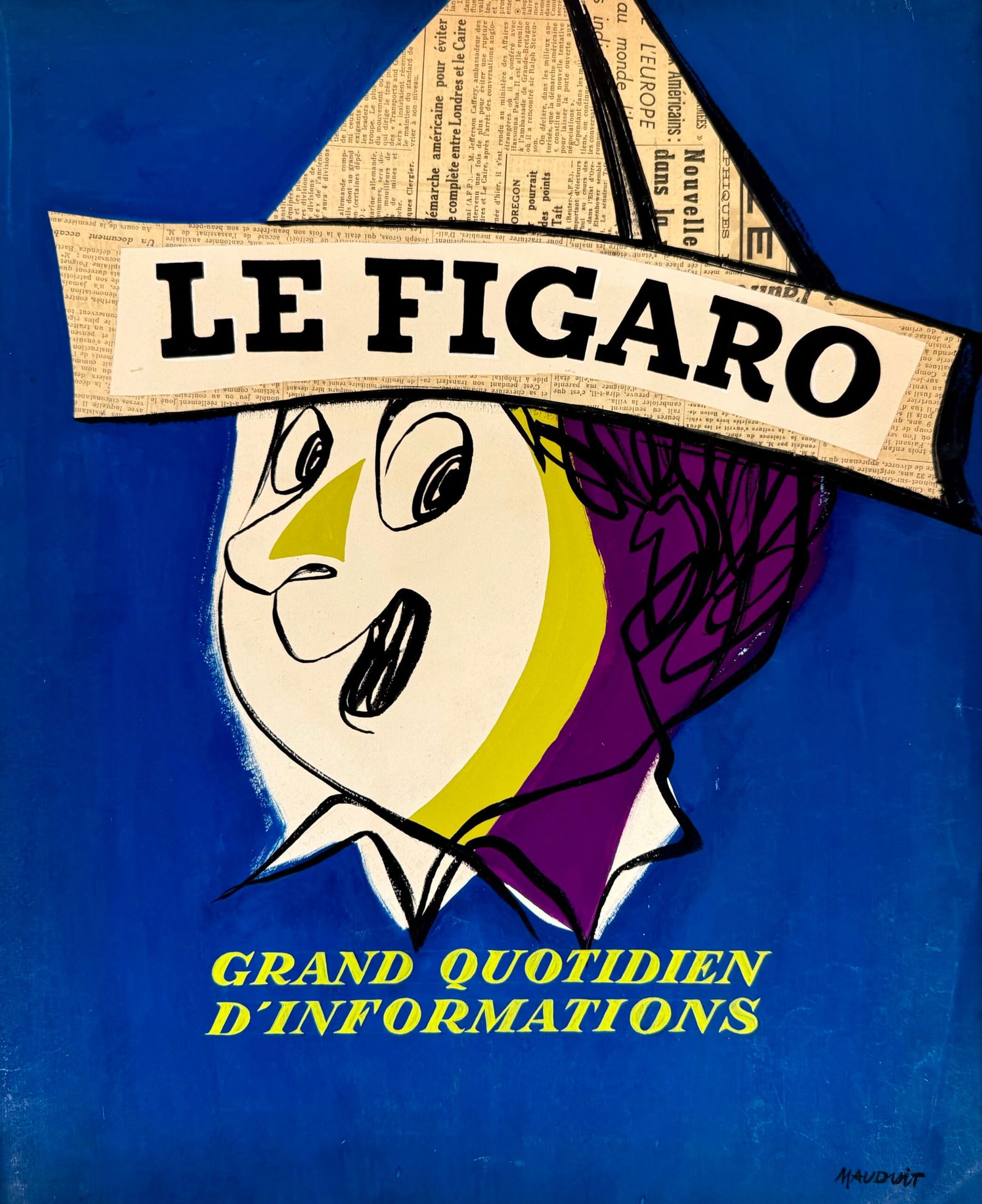 P. Mauduit : Le Figaro, C. 1950 (1 of 5)