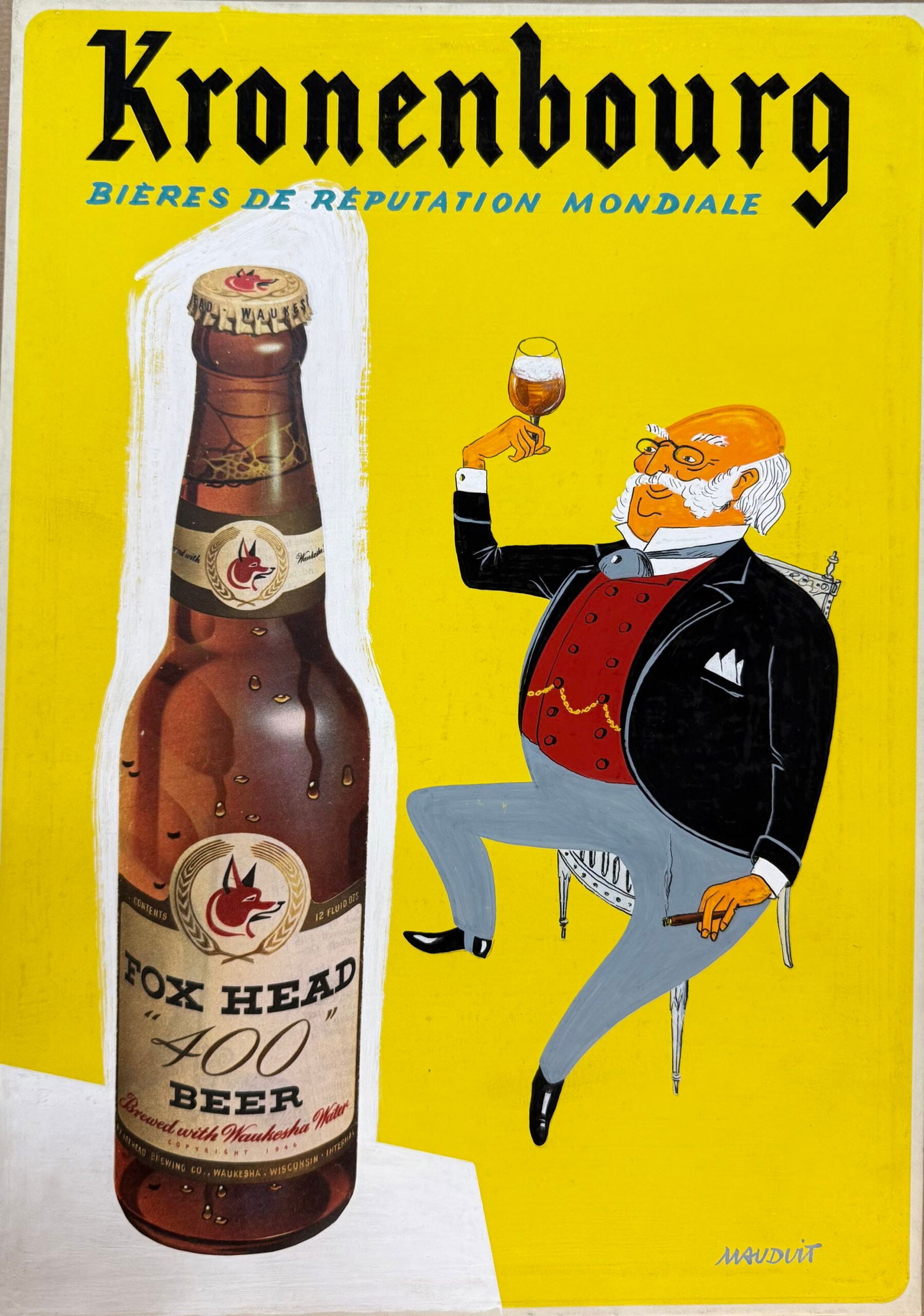 P. Mauduit : Kronembourg, C. 1950 (1 of 5)