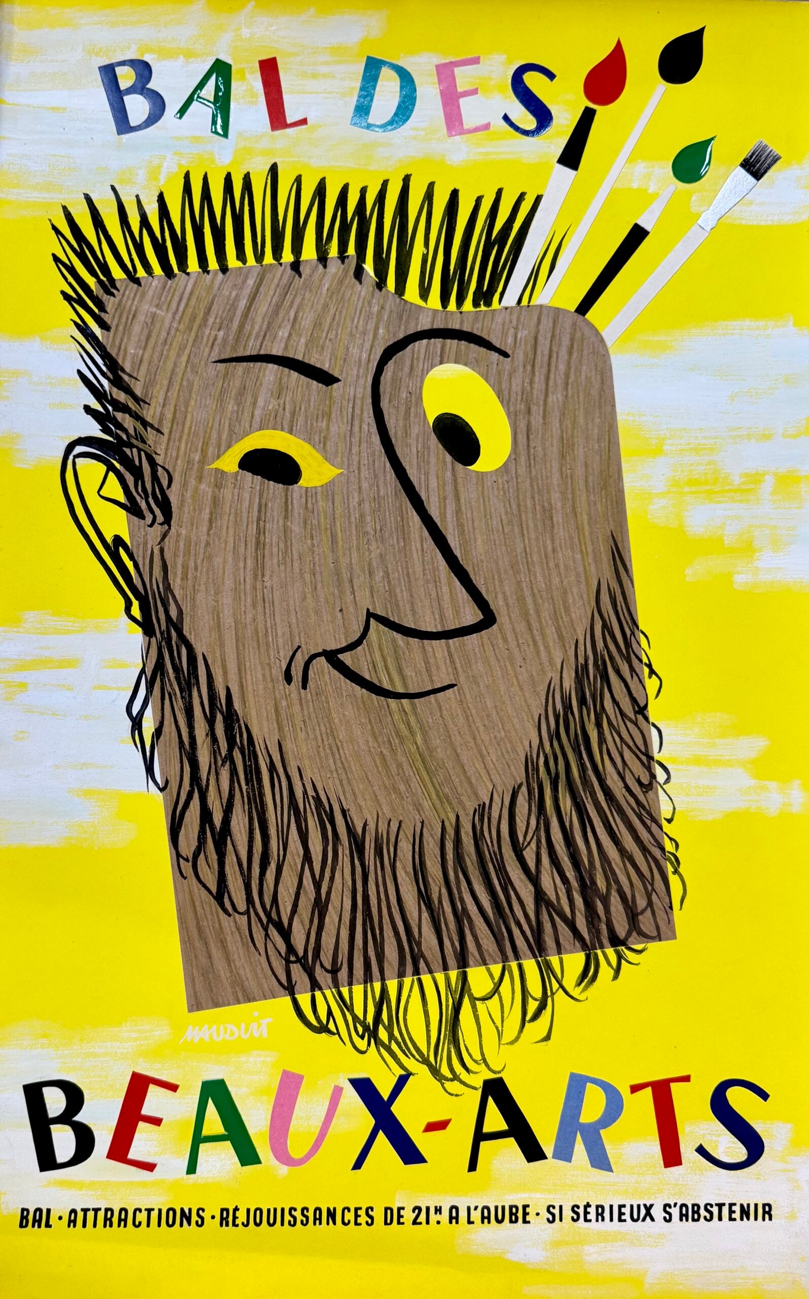 P. Mauduit : bal des beaux arts, C. 1950 (1 of 5)