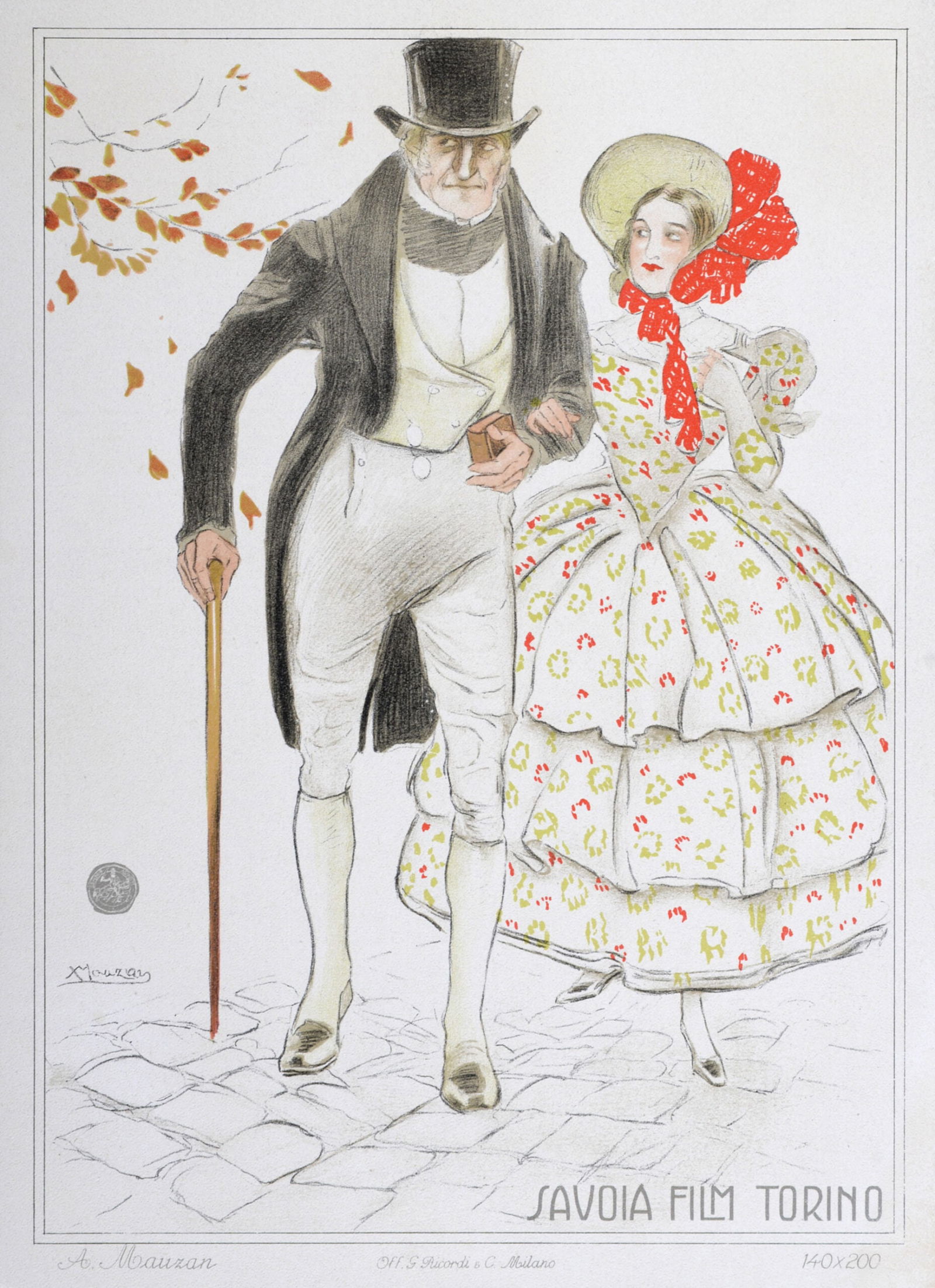 Achille Lucien Mauzan : Savoia Film Torino, 1914 (1 of 6)