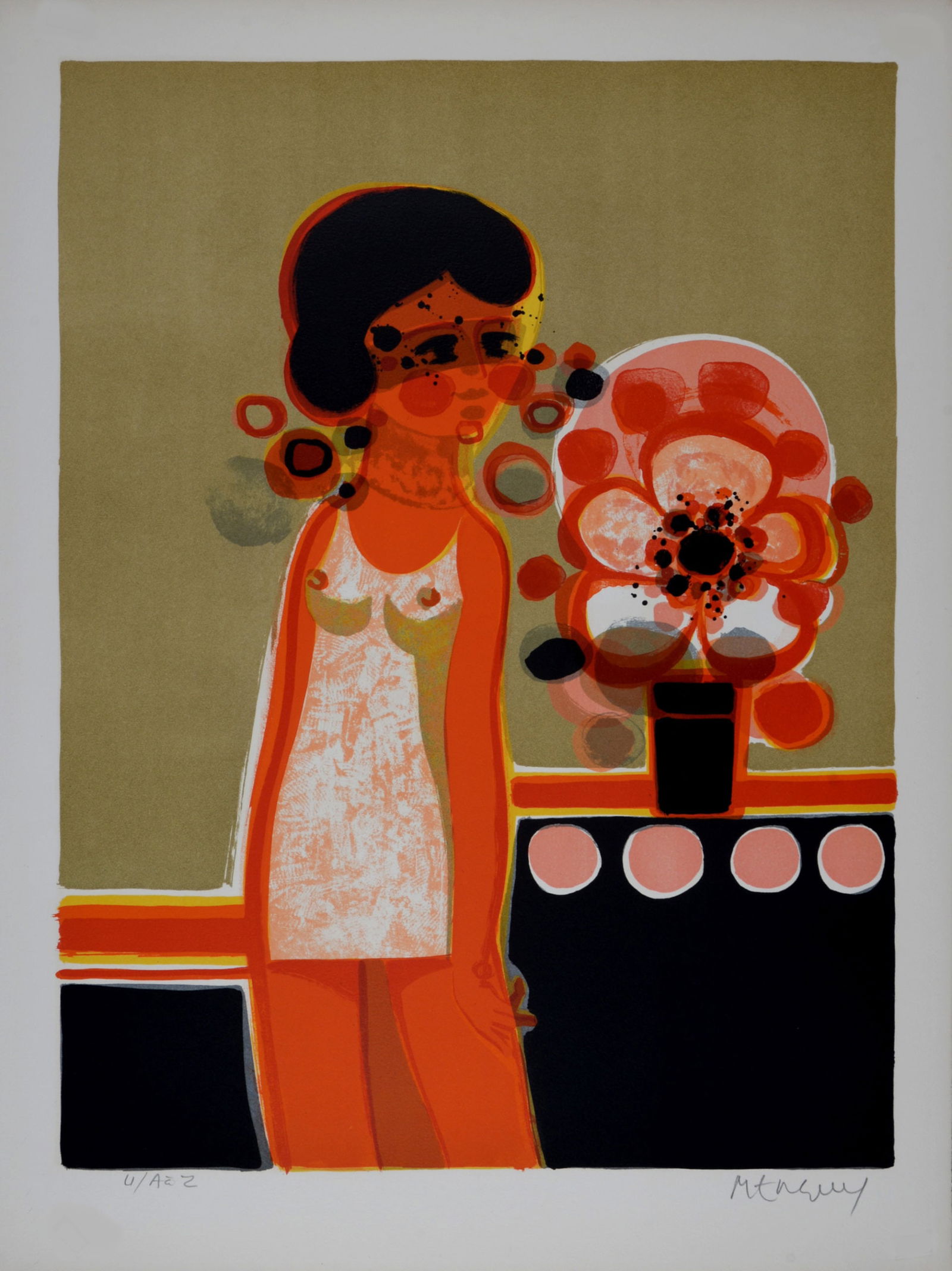 Frederic Menguy - Pensive, Les Angeliques, 1975 (1 of 5)