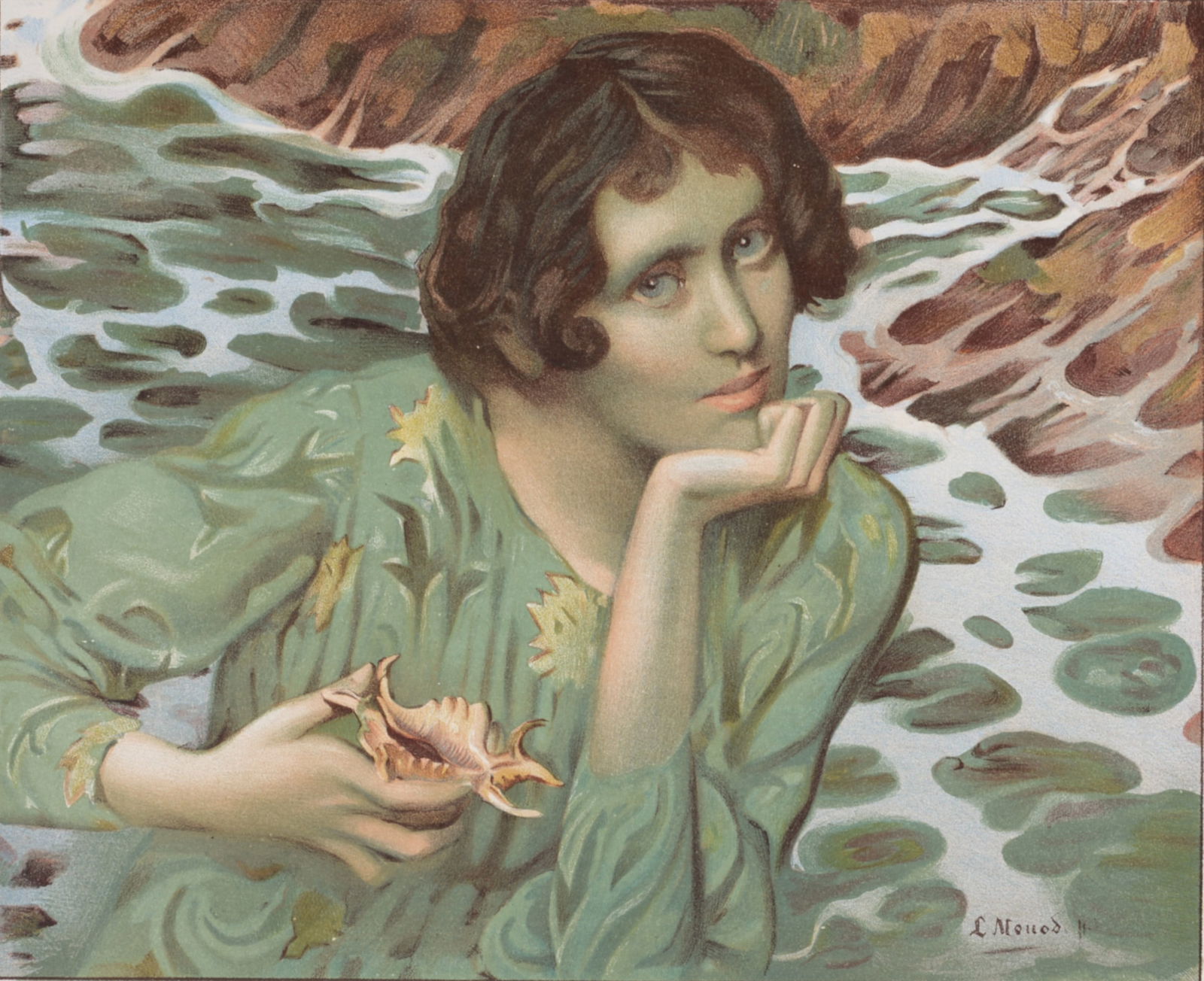 Lucien Hector Monod - La Voix des Sources, 1899 (1 of 7)