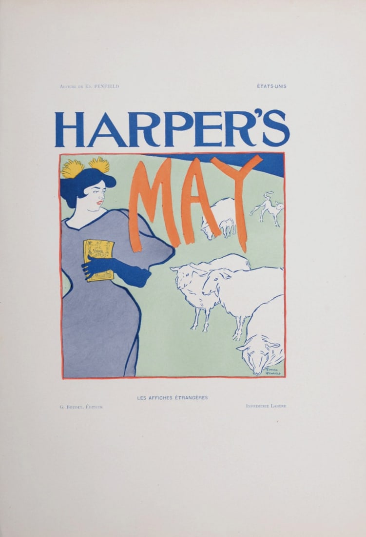 Edward Penfield : Harper's May, 1896 (1 of 4)