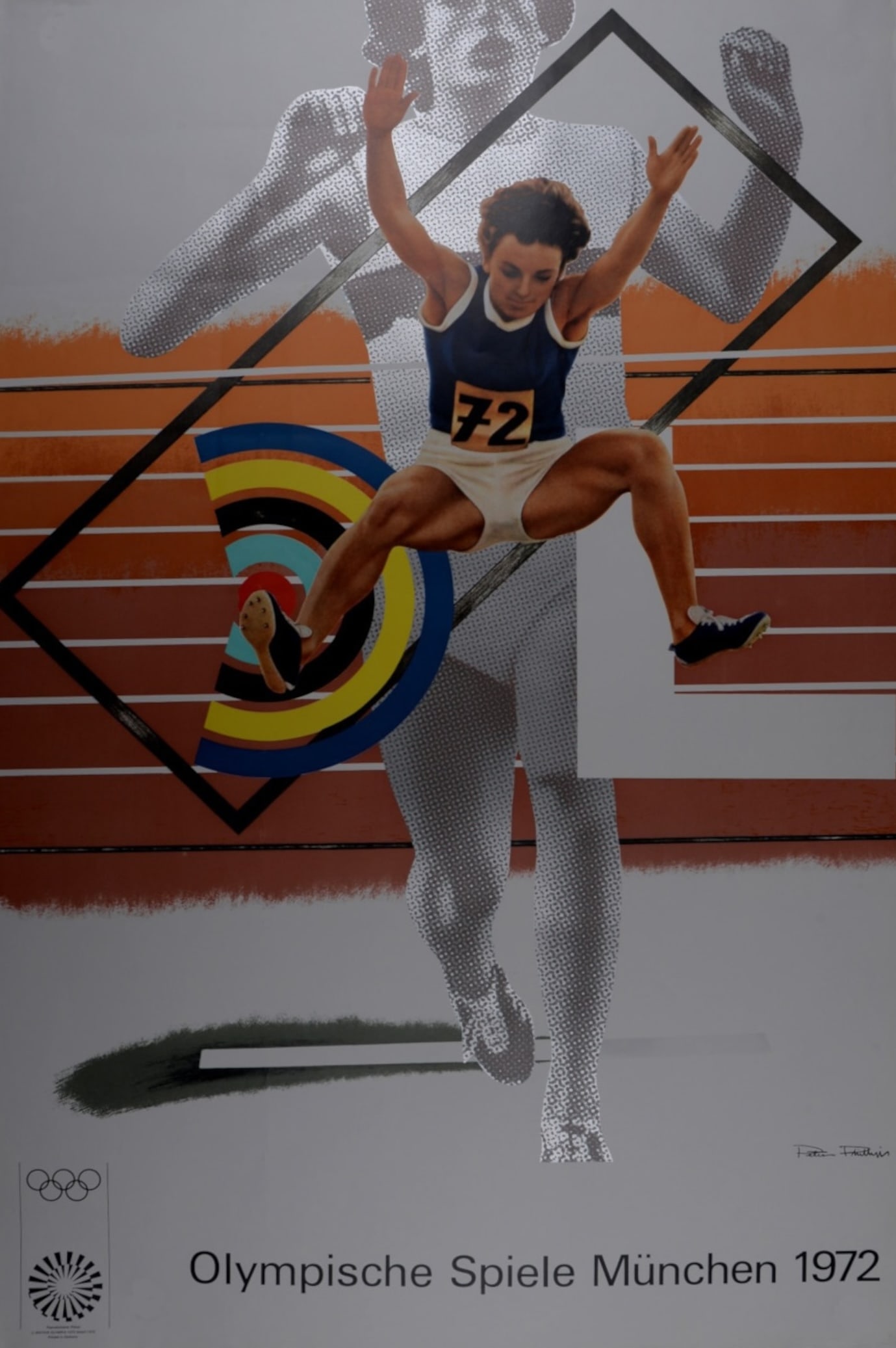 Peter Philipps : Athletisme : Plus haut, plus fort, plus loin, 1972. (1 of 5)