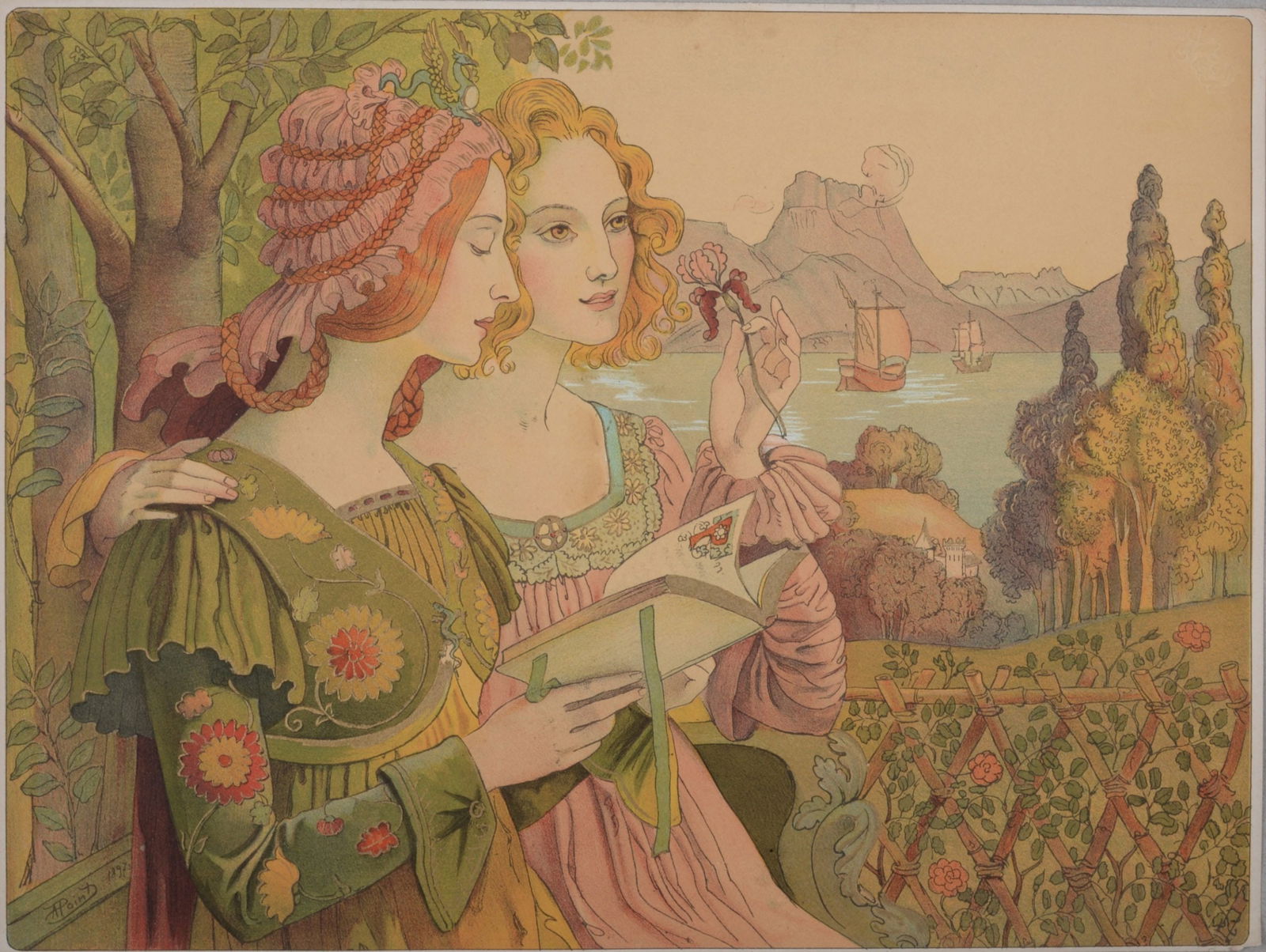 Armand Point - La legende doree, 1897 (1 of 7)