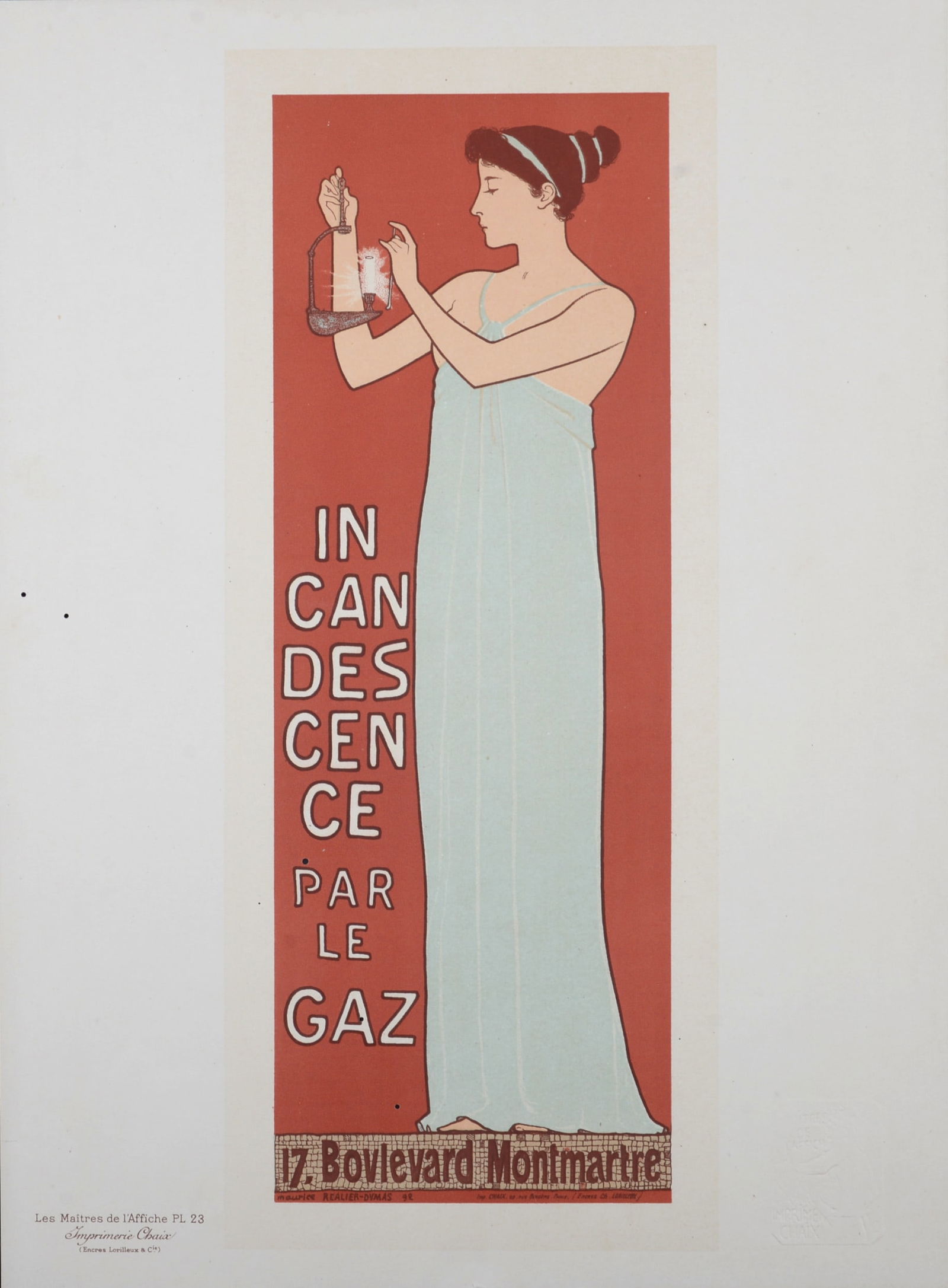 Maurice Realier-Dumas - Les Maitres de L’Affiche : L'Incandescence par le Gaz, 1896 (1 of 6)