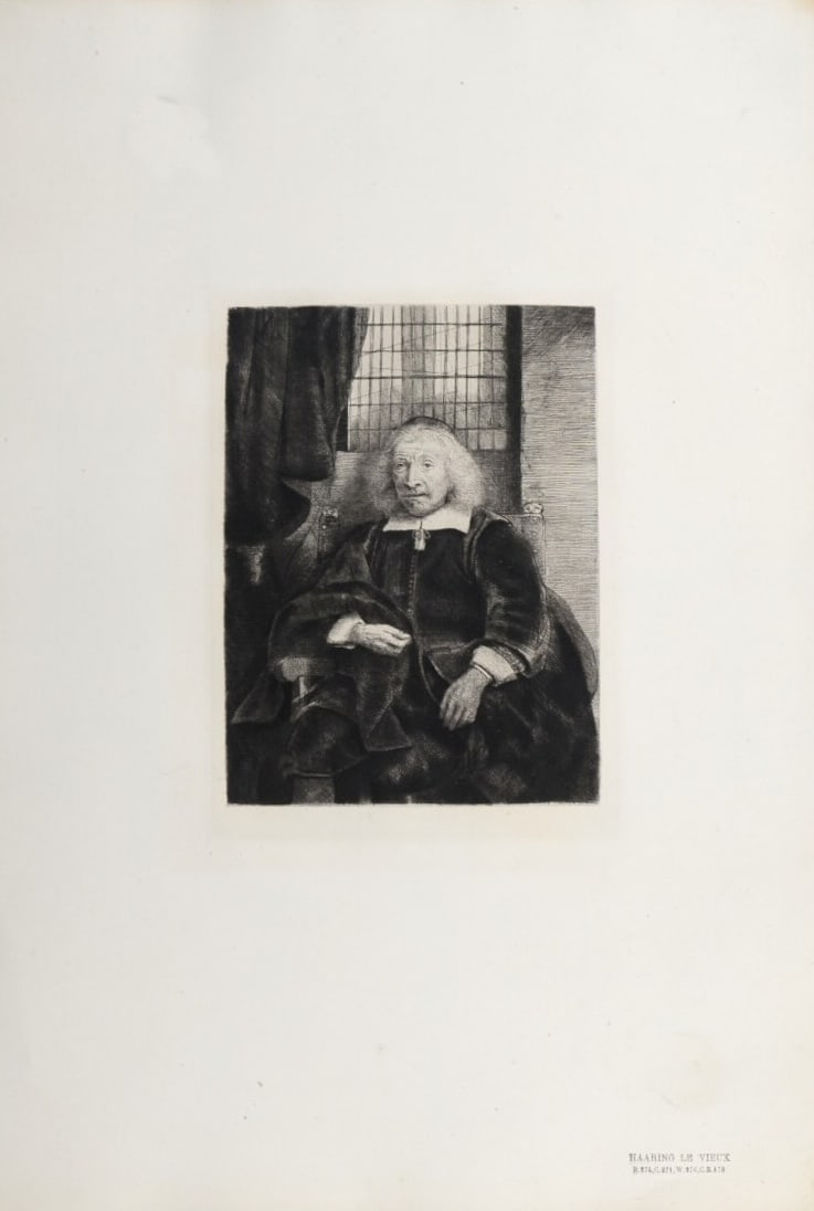 Rembrandt Van Rijn, said Rembrandt (After) : Haaring le vieux, 1880 (1 of 5)