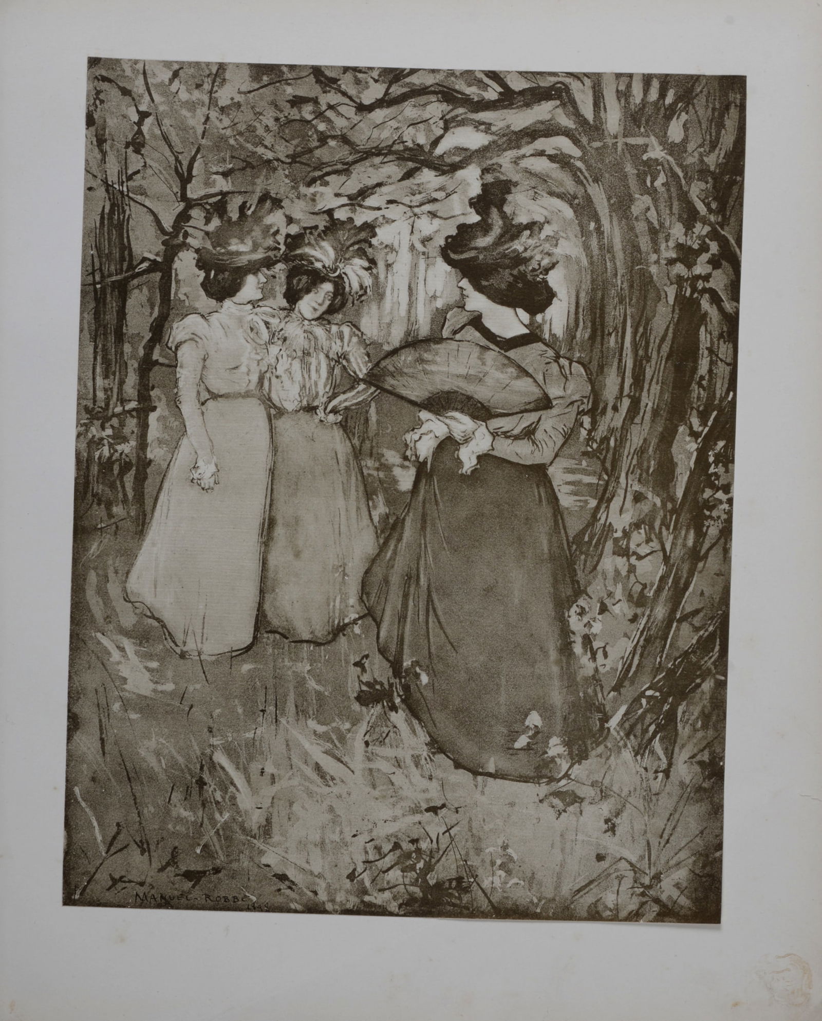 Manuel Robbe - Menuet d'automne, 1898 (1 of 6)