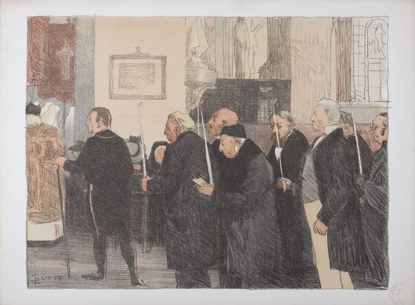 Lucien Simon : Les Marguilliers, 1897 (1 of 5)