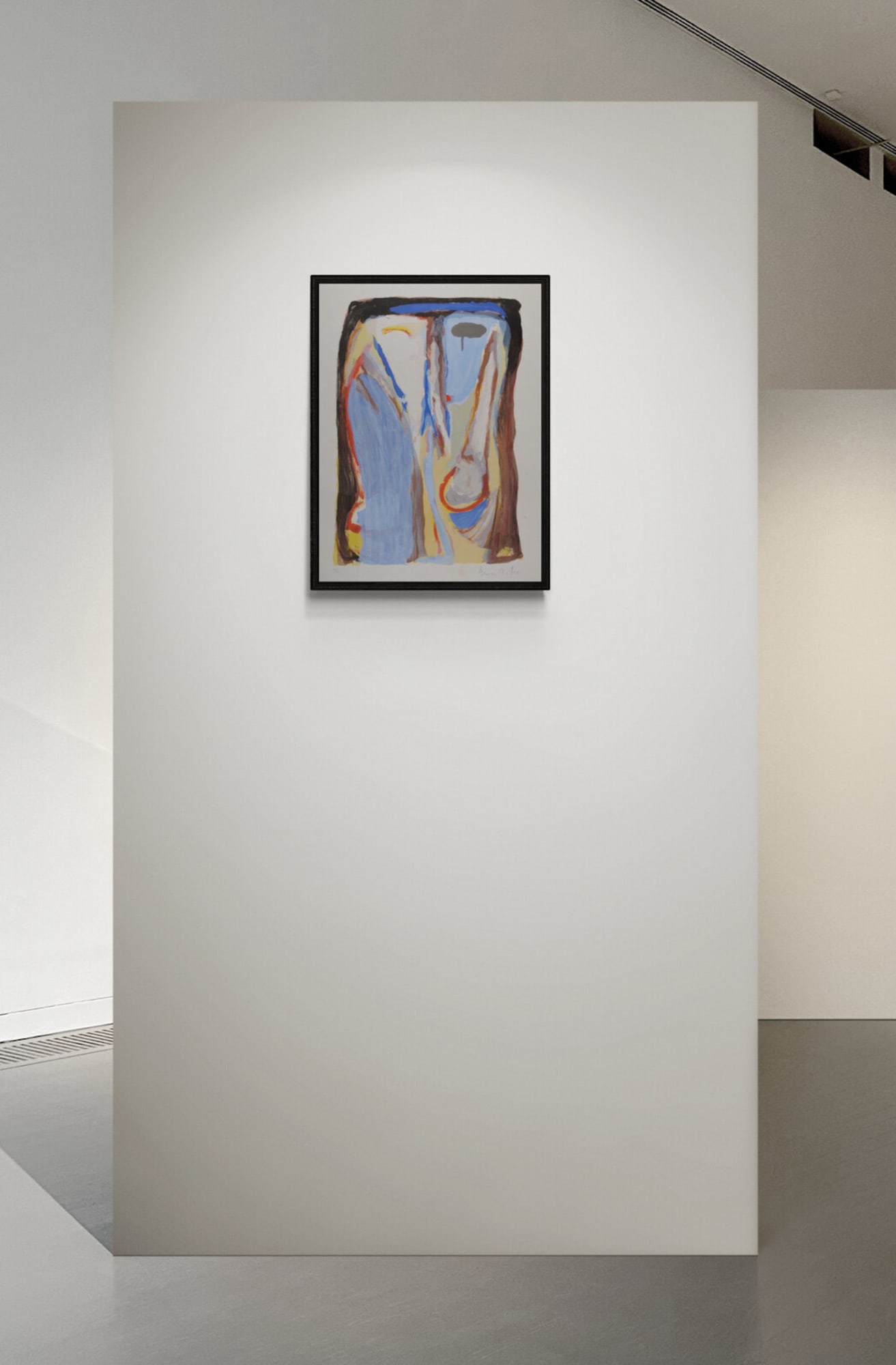 Bram Van Velde : Composition MP 059, 1970 - Hand-signed - 8