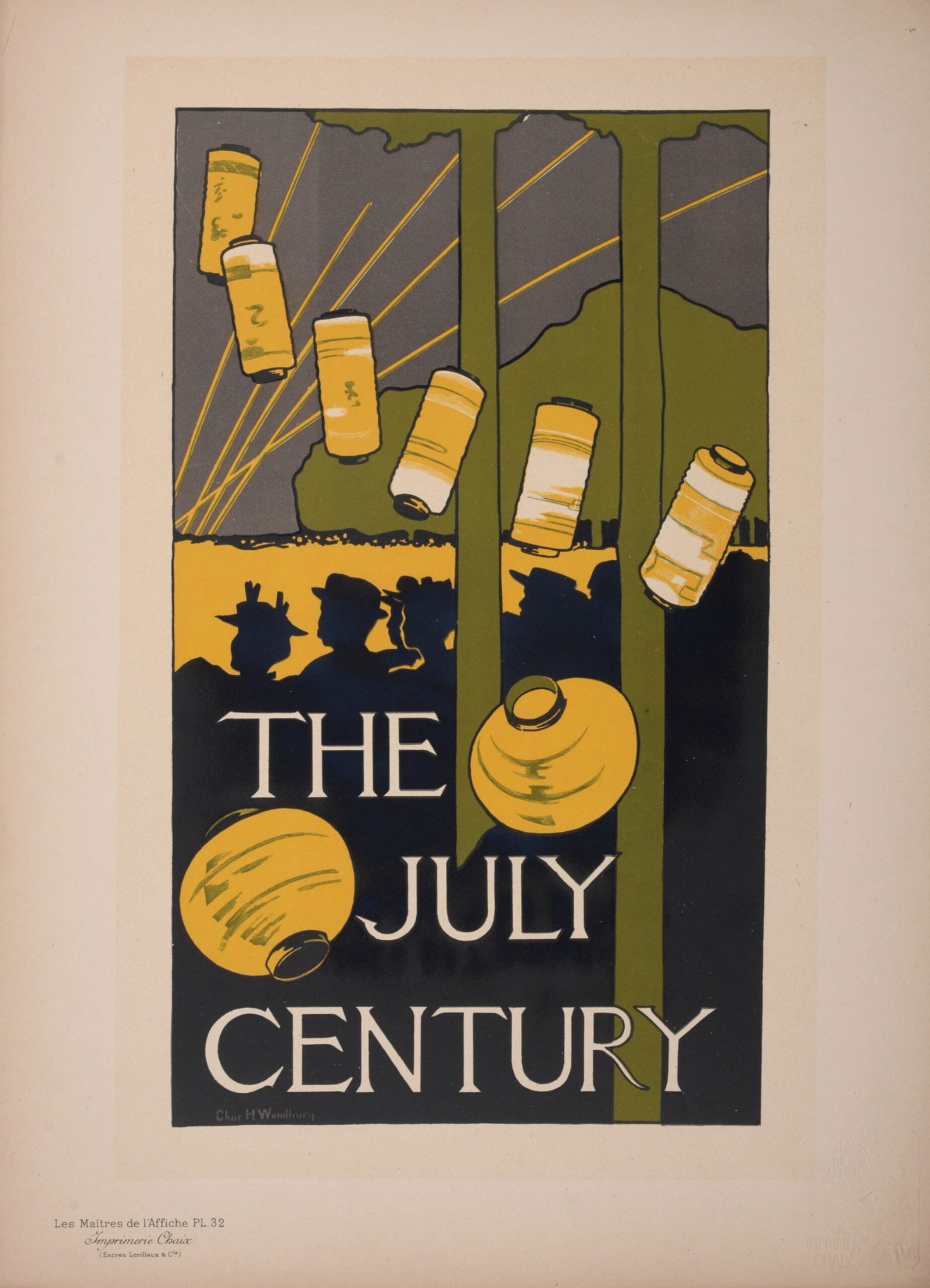 Charles H. Woodbury : Les Maitres de L’Affiche - The July Century, 1897 (1 of 7)