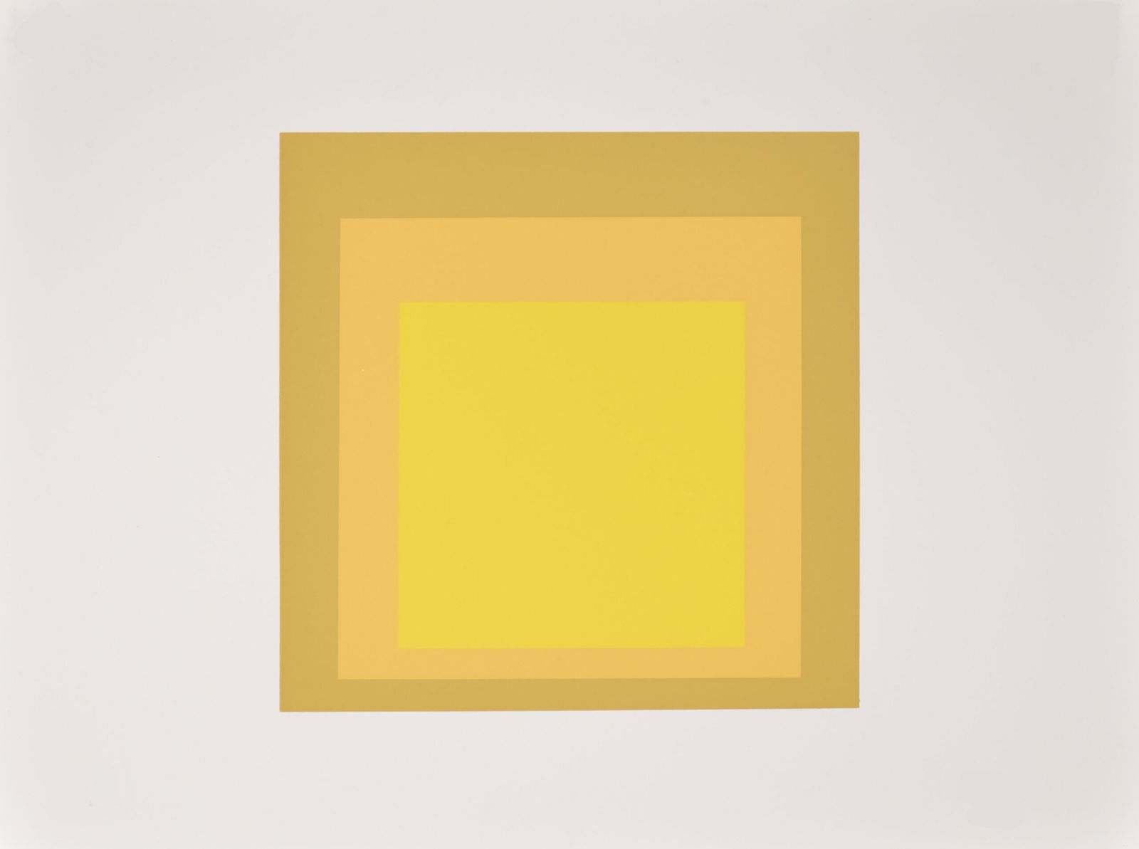 Josef Albers : Formulation Articulation #J (Large size), 1972 (1 of 6)
