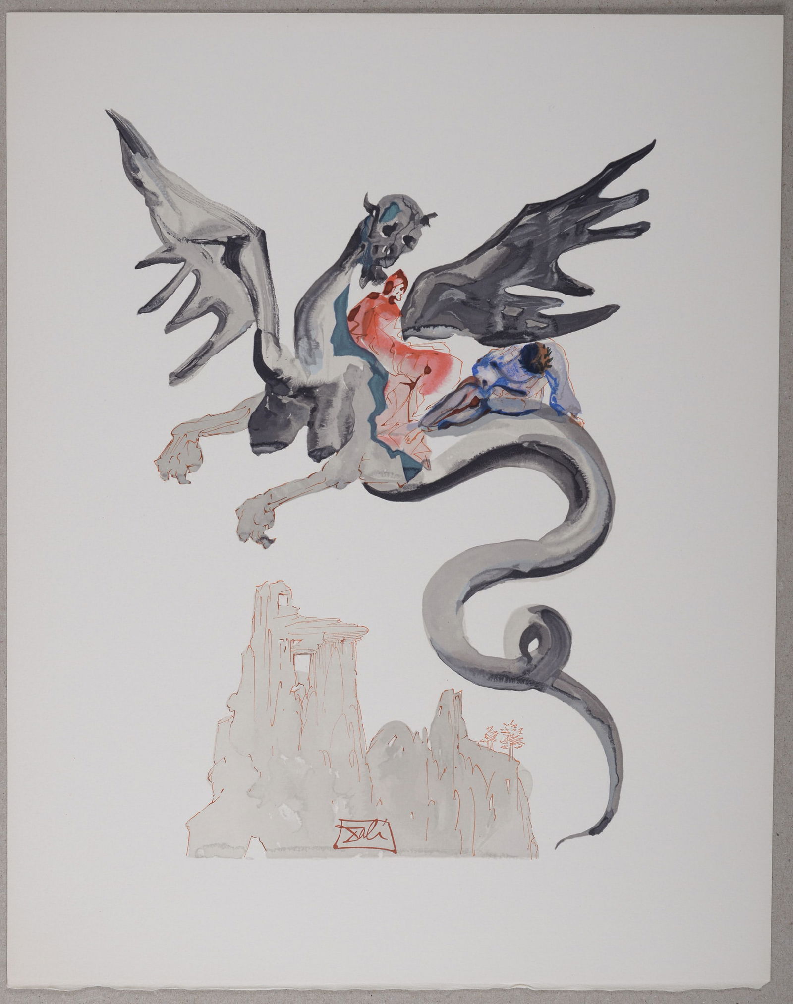 Salvador Dali : Les Usuriers, 1963 (1 of 5)