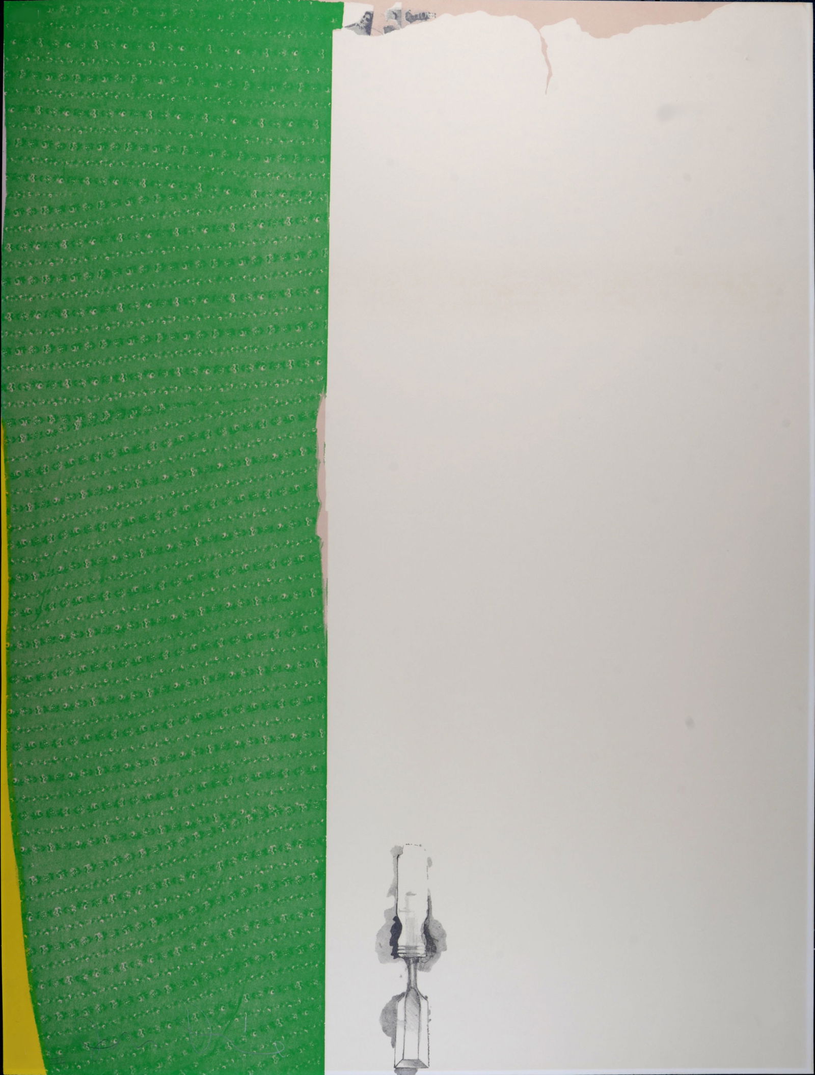 Jim Dine - Calico, 1965: Jim DineCalico, 1965from 11 Pop Artists, Volume III,Screenprint in colors, on Cartridge paper,Hand-signed in pencil lower right edge. Numbered "XXVII" from the edition of L (50).Dimensions :+Size of t