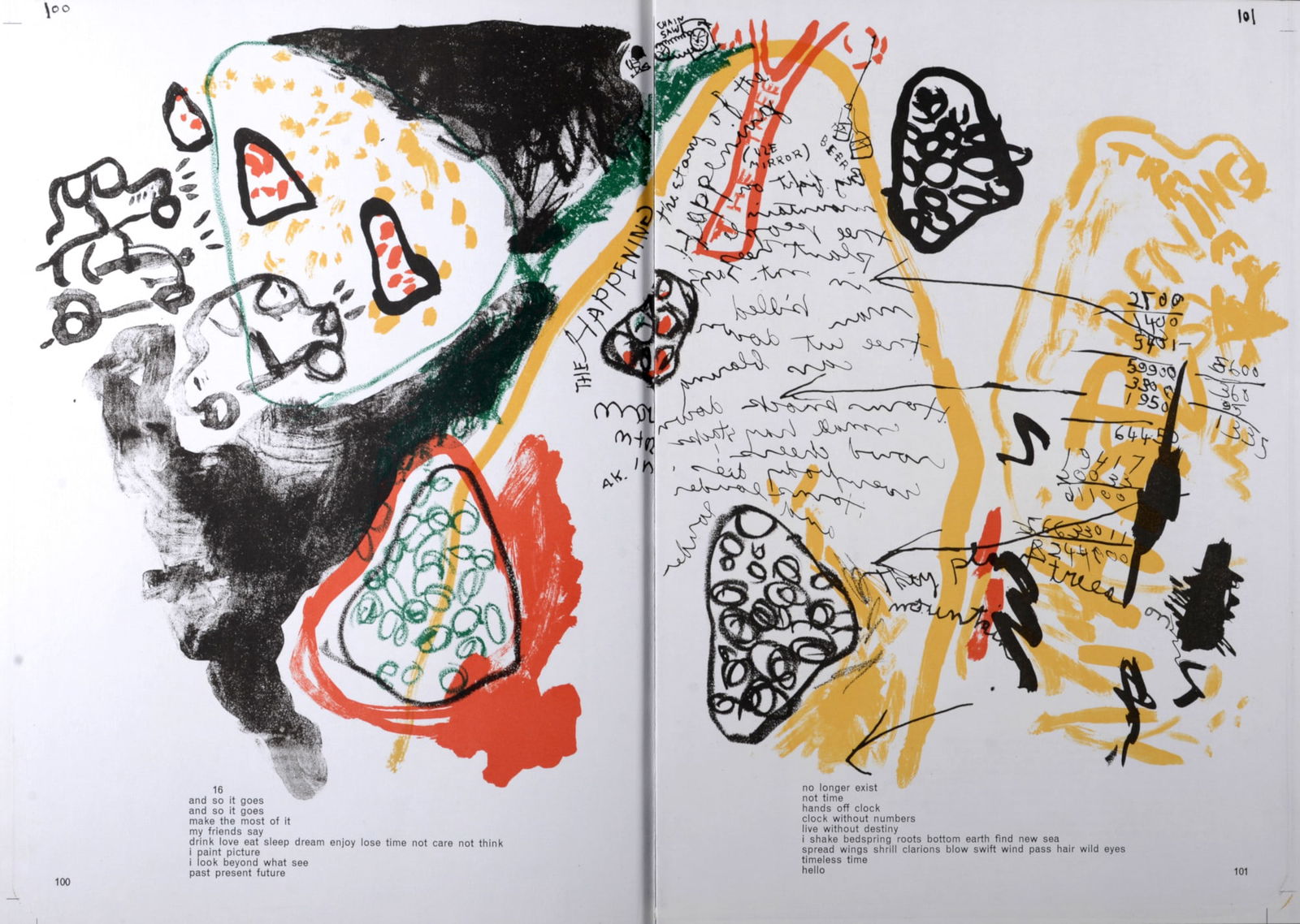 Allan Kaprow : 1 Cent Life, 1964: Allan Kaprow (1927–2006)1 Cent Life, 1964Lithograph on wove paper, printed on two sheets joined with acid-free tape on the back.Dimensions:+ Size of the open sheet: 41 x 58 cm / 16,1 x 22,8 in.Editi