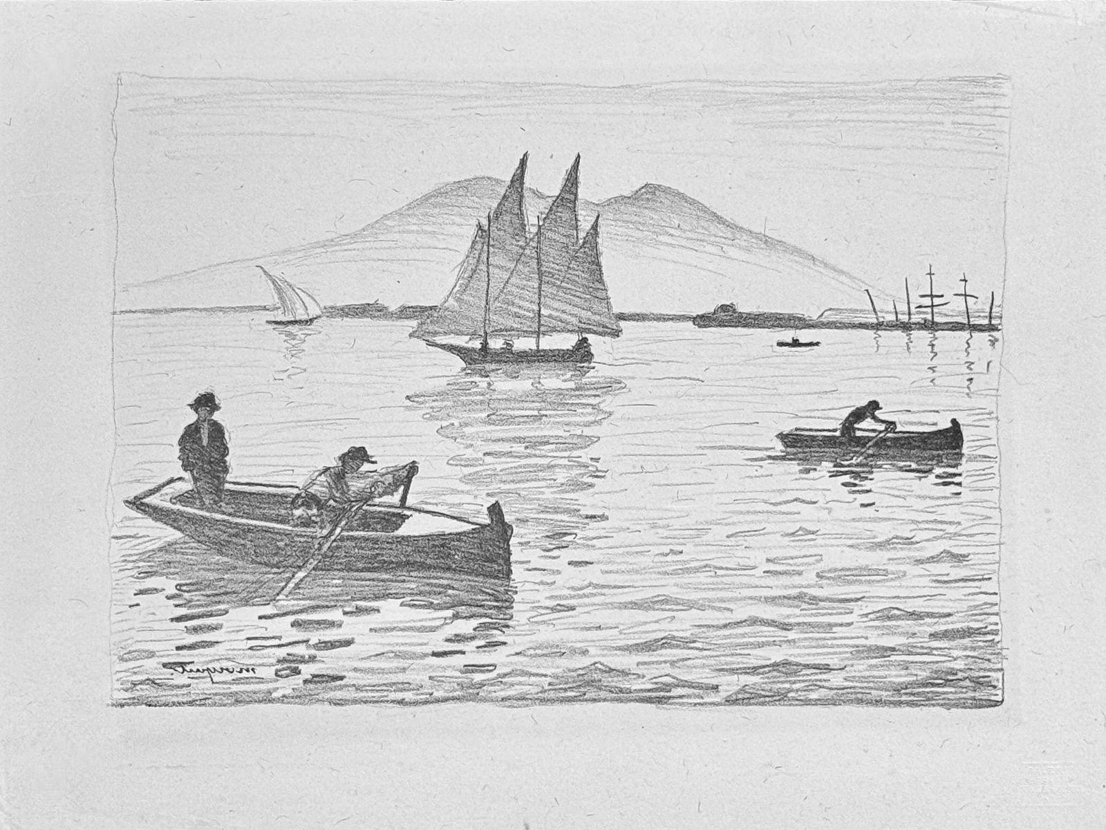 Albert Marquet : Le Port de Naples, 1924 (1 of 3)