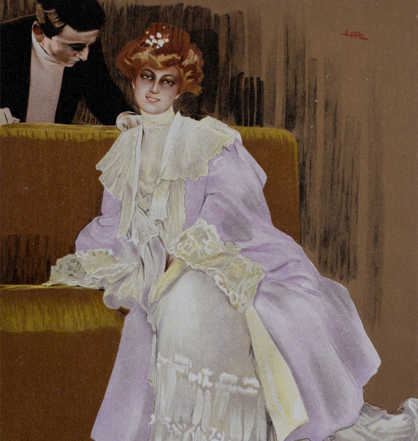 Leopoldo Metlicovitz - Mele, 1914: Leopoldo Metlicovitz (1868-1944)Mele, 1914Lithograph on thick paper.Scarce lithograph from the iconic portfolio Ricordi!Dimensions:+Size of the sheet: 29 x 19,5 cm / 11,4 x 7,6 in.Printed by Ricordi &