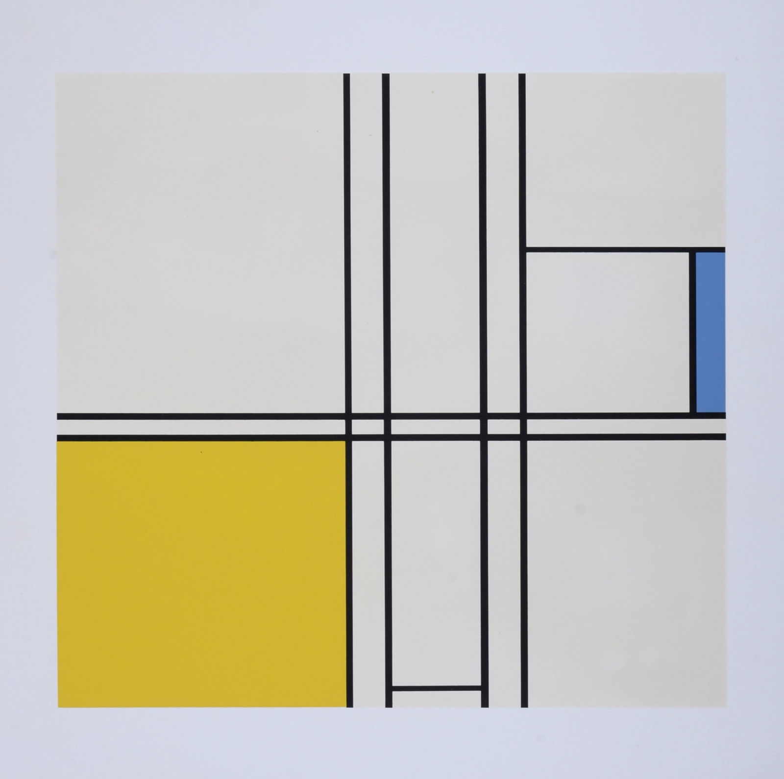 Piet Mondrian (After) - Composition in Blue and Yellow, 1967 (1 of 5)