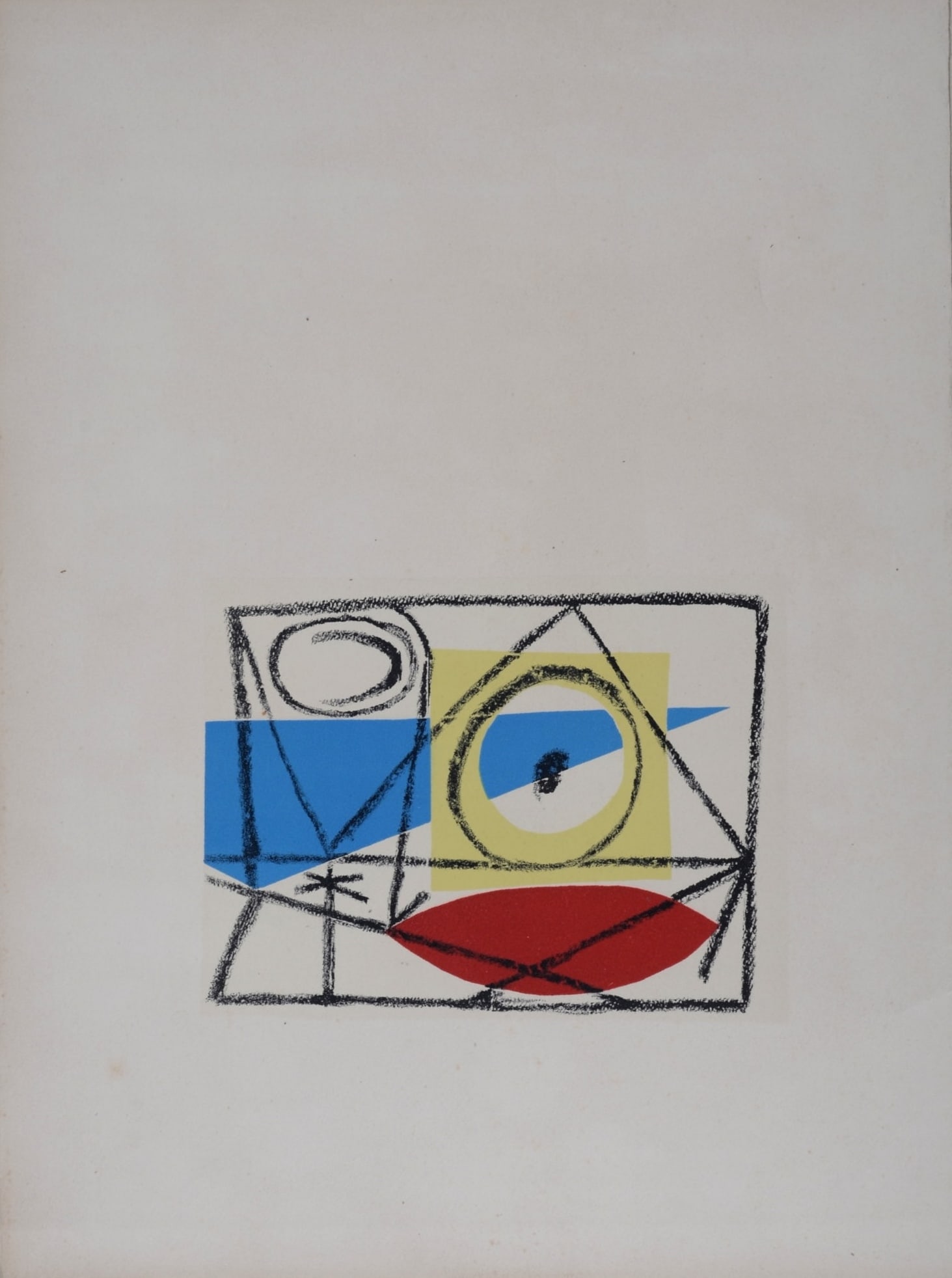 Pablo Picasso : Composition, 1957 (1 of 5)