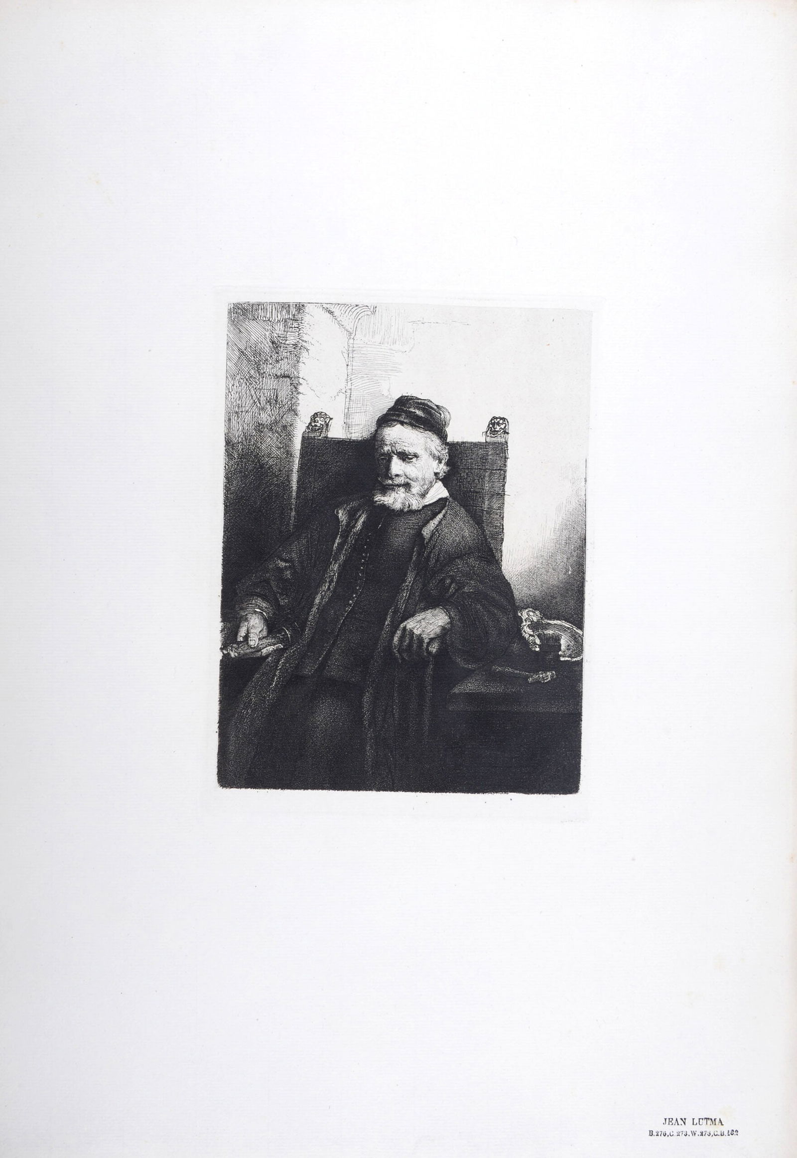 Rembrandt (After) : Jean Lutma, 1880 (1 of 5)