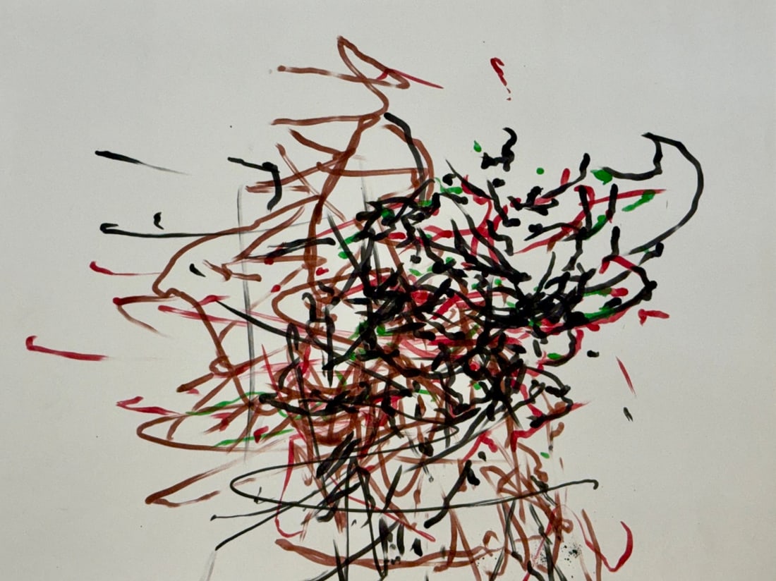 Jean Tingueli : Meta-Matic (felt pen), 1974: Jean Tingueli (1925-1991)Meta-Matic, 1974Color felt pen on paperUnsignedDimensions:+ Sheet size: 33.5 × 44.5 cm - 13.19 × 17.52 inWorldwide shipping via DHL or similar trusted carriers. Shipping & P