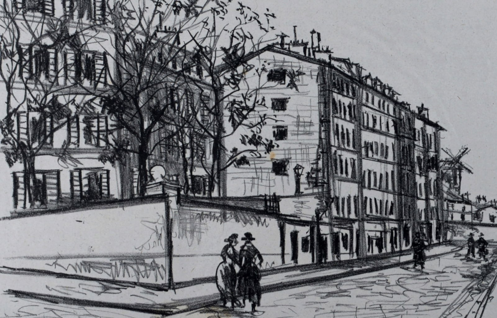 Maurice Utrillo - La rue d'Orchampt (Paris), 1924 (1 of 5)