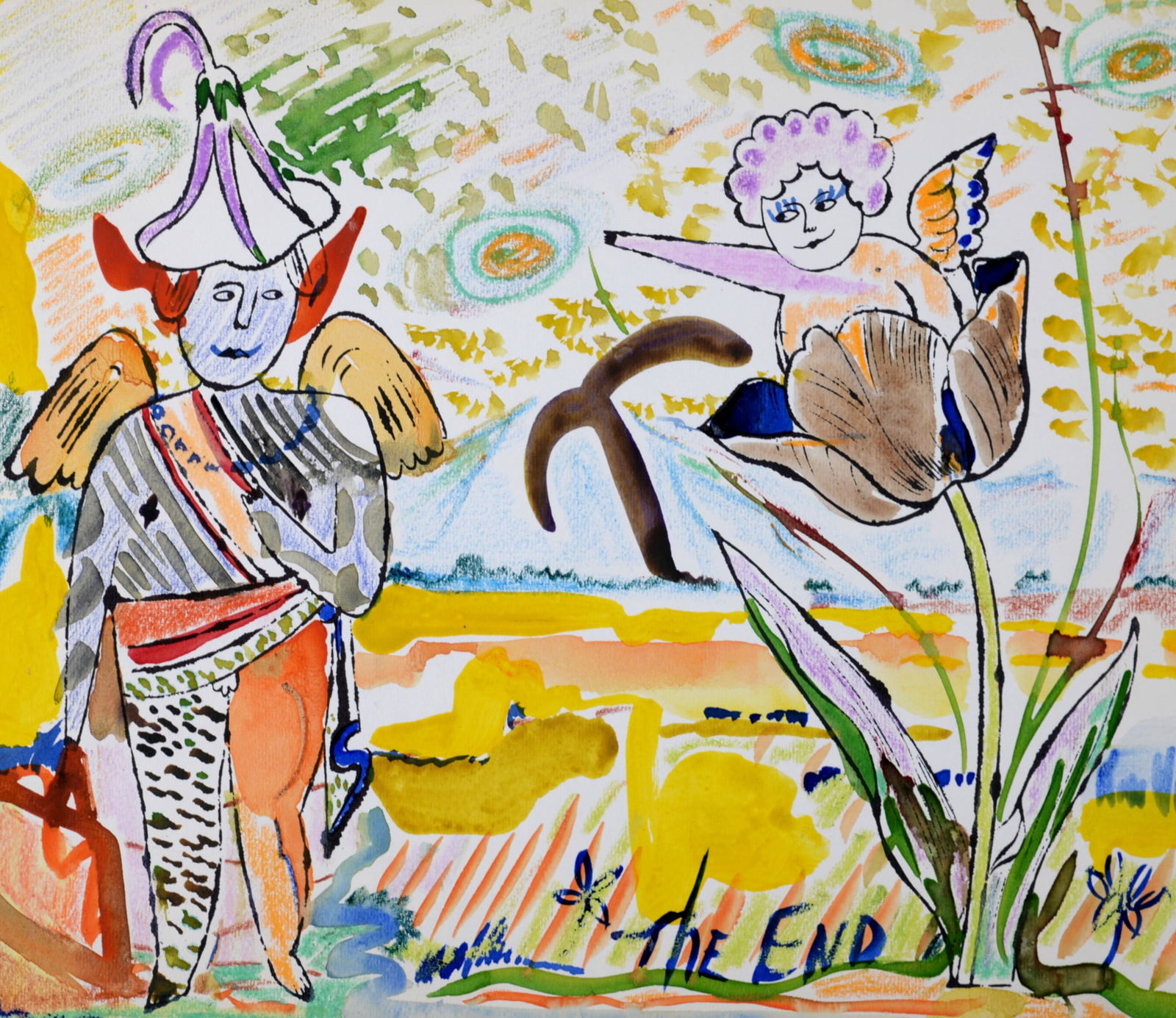 Andy Warhol - In the Bottom of My Garden (H), 1956 (1 of 5)