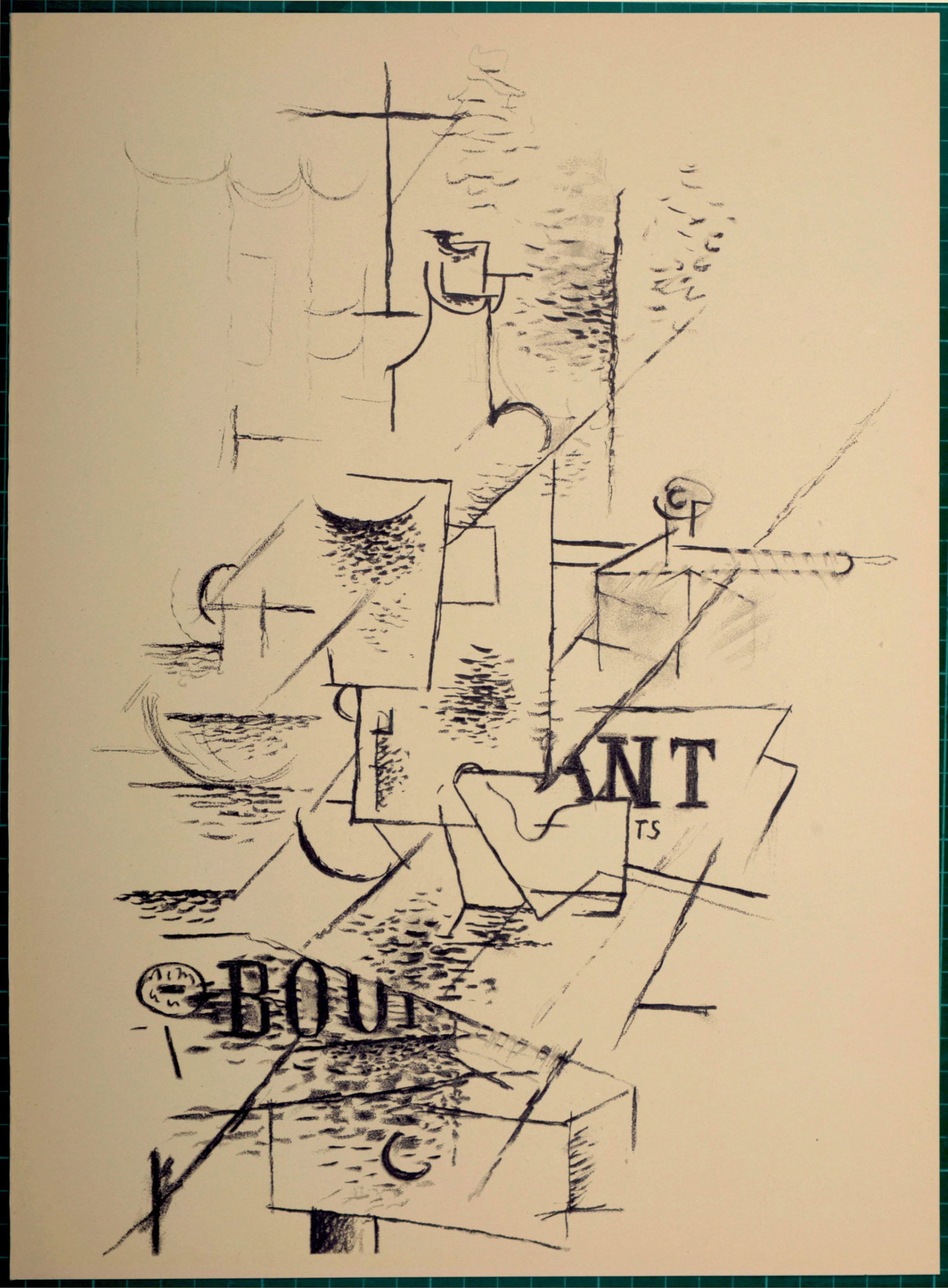 Georges Braque - Composition, 1963 - 2