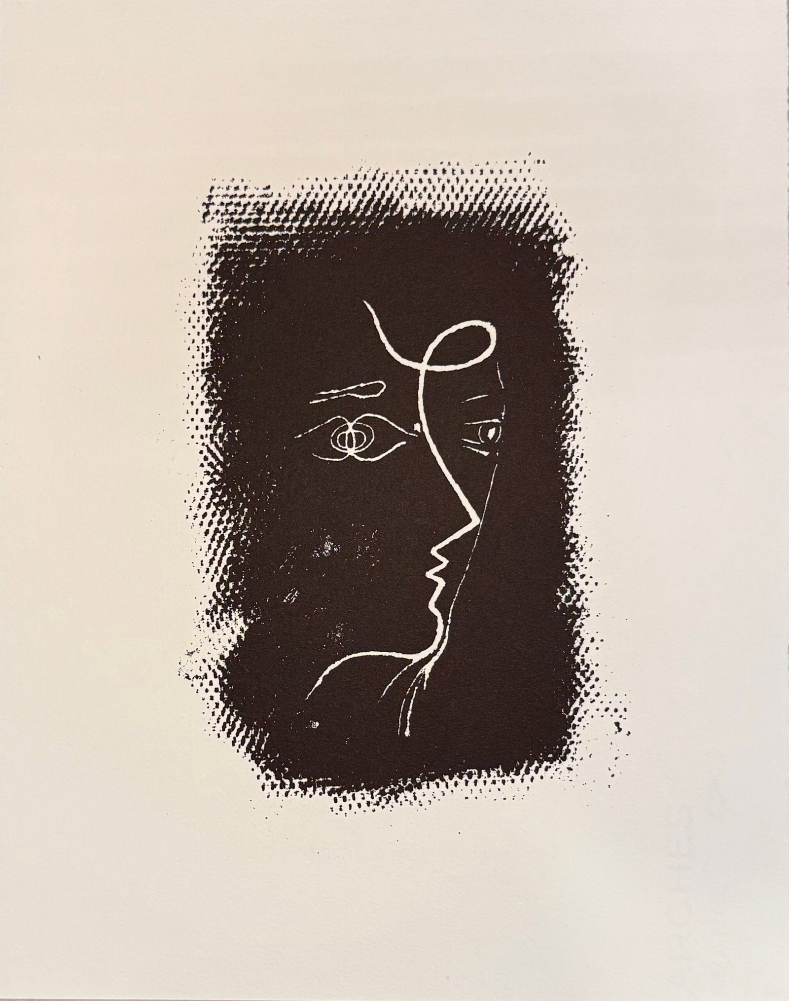 Georges Braque: Profile cubiste, 1984 (1 of 2)