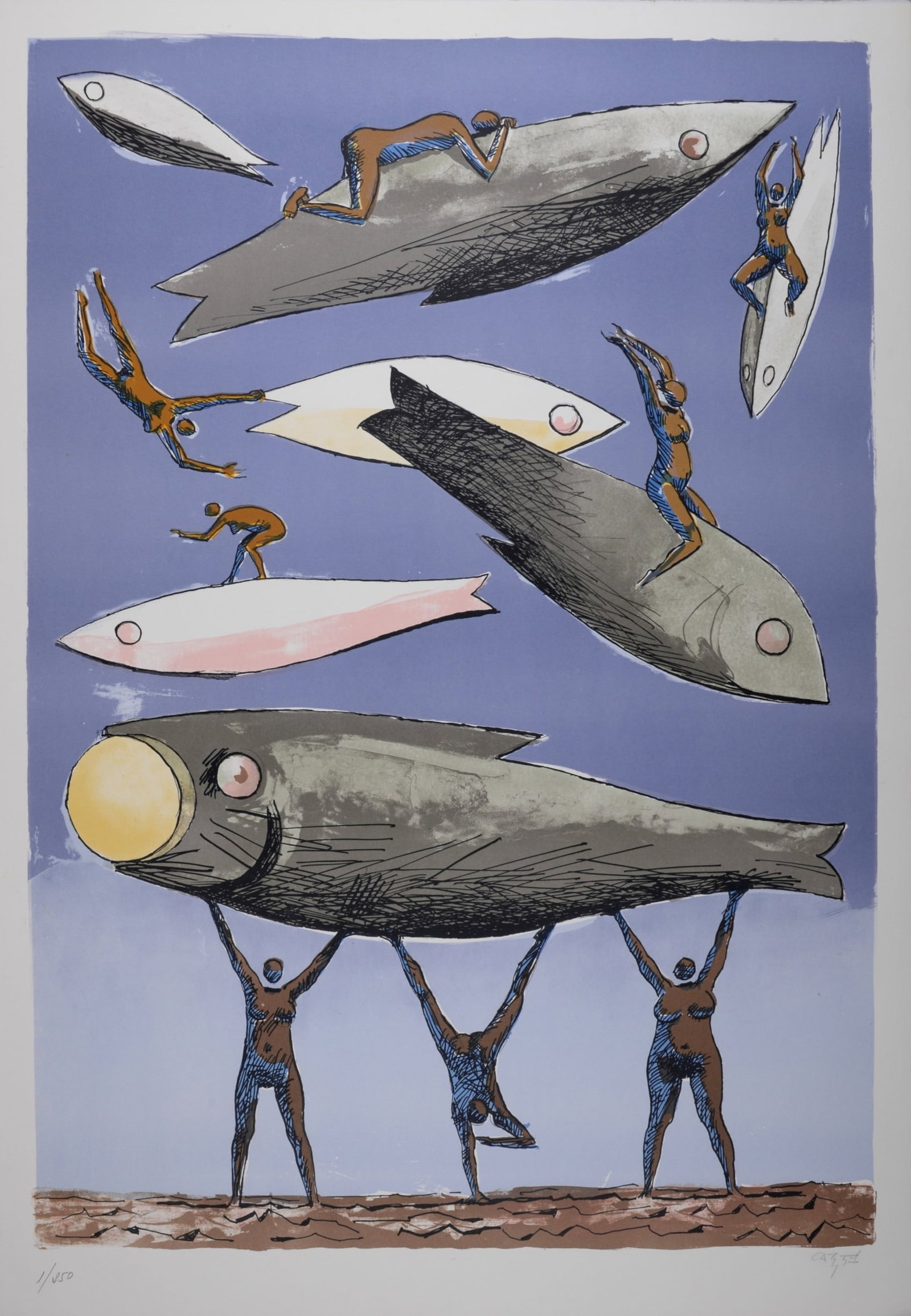 Hector Carybe (1911-1997) : Composition, 1992. (1 of 5)