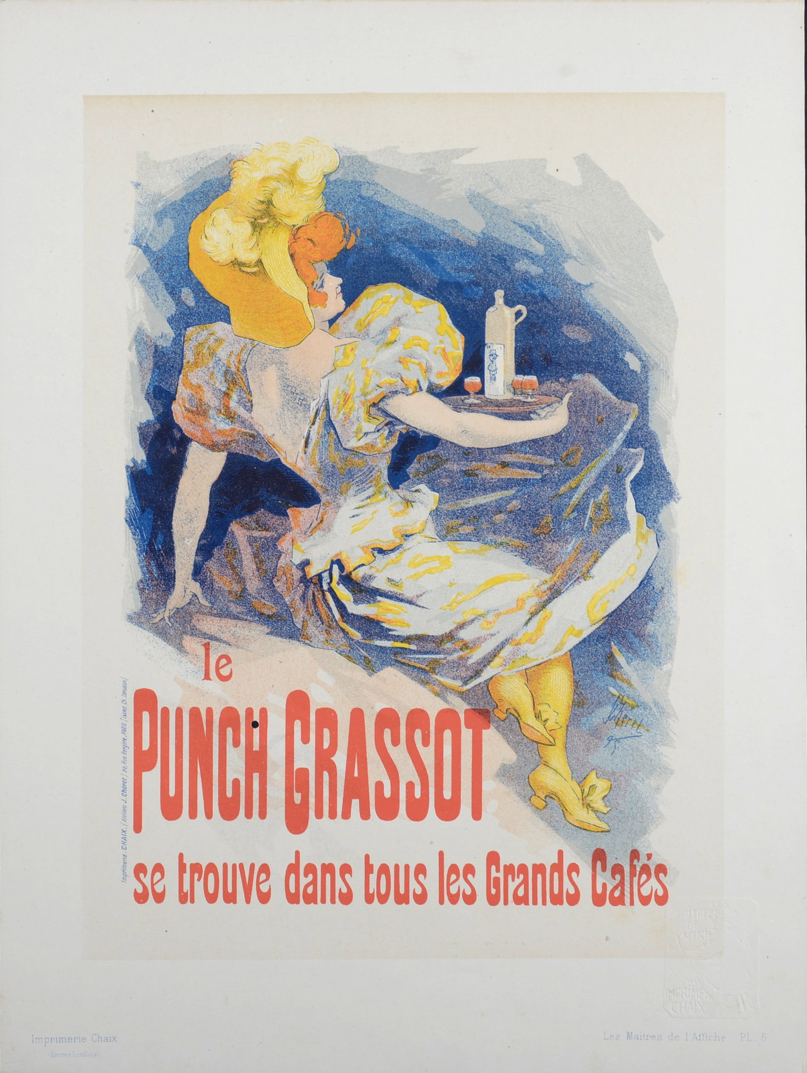Jules Cheret : Les Maitres de L’Affiche - Le Punch Grassot, 1896 (1 of 6)