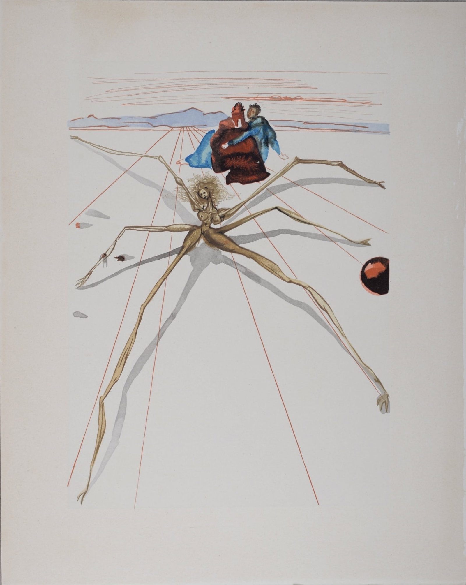 Salvador Dali : Quittant la corniche de la colere (1 of 4)