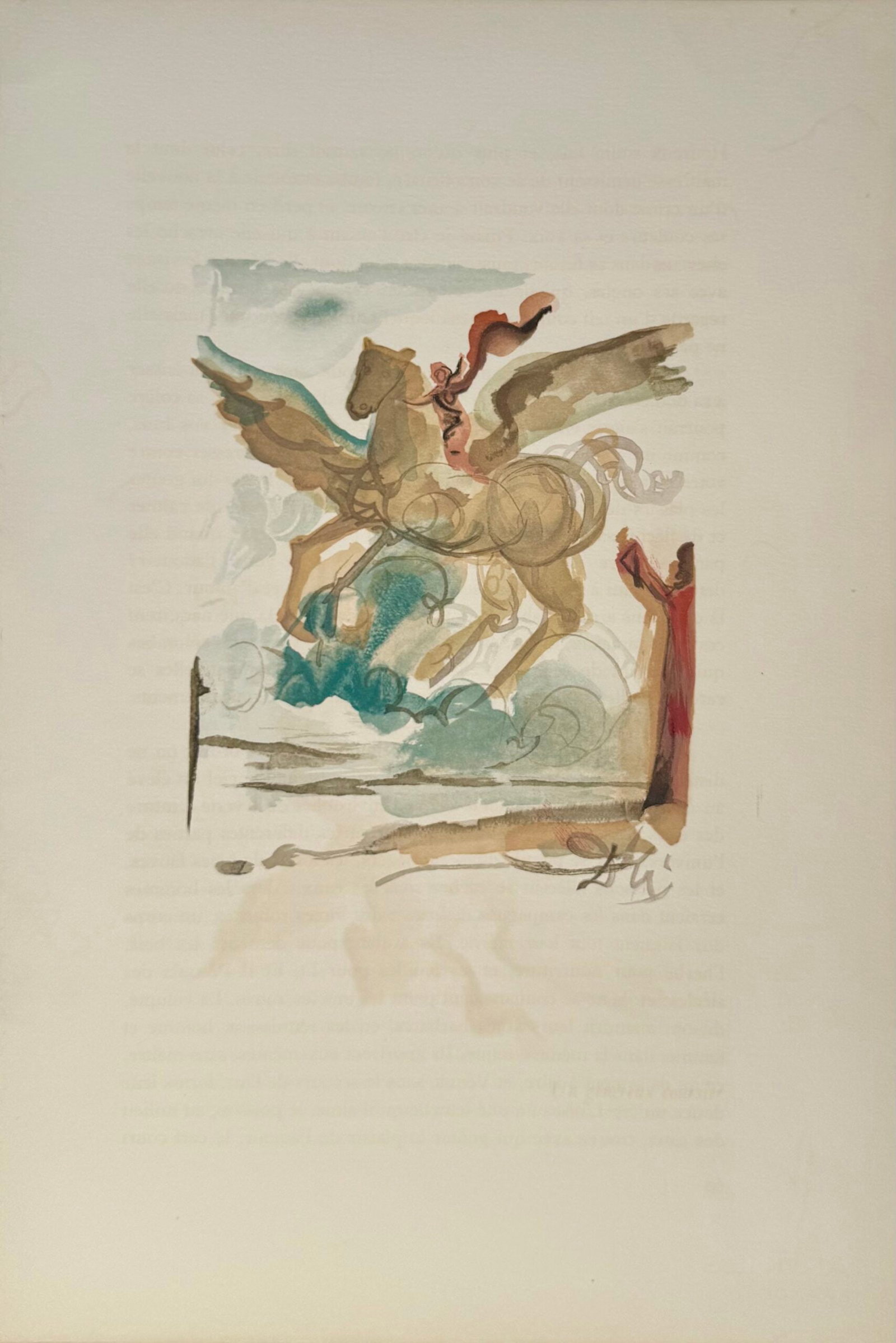 Salvador Dali - Un genereux coursier, 1979 (1 of 4)