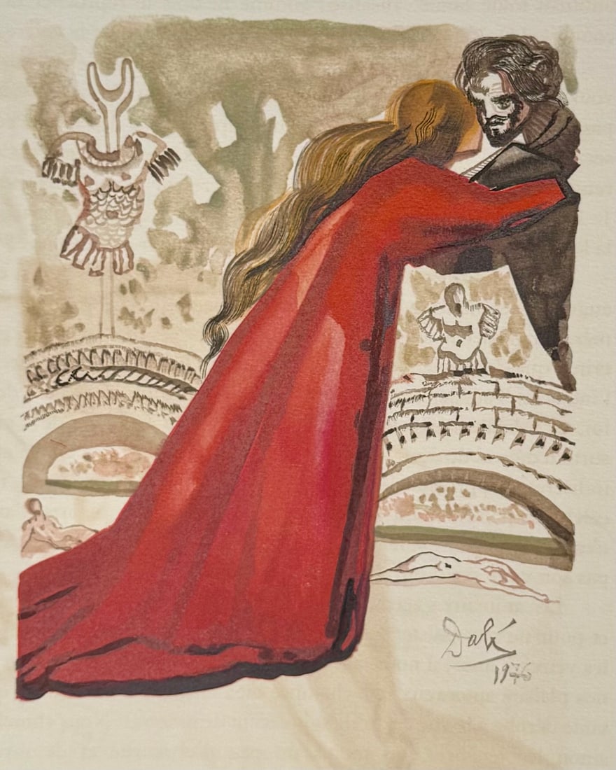 Salvador Dali - Pylade aimait Hermione, 1979 (1 of 4)