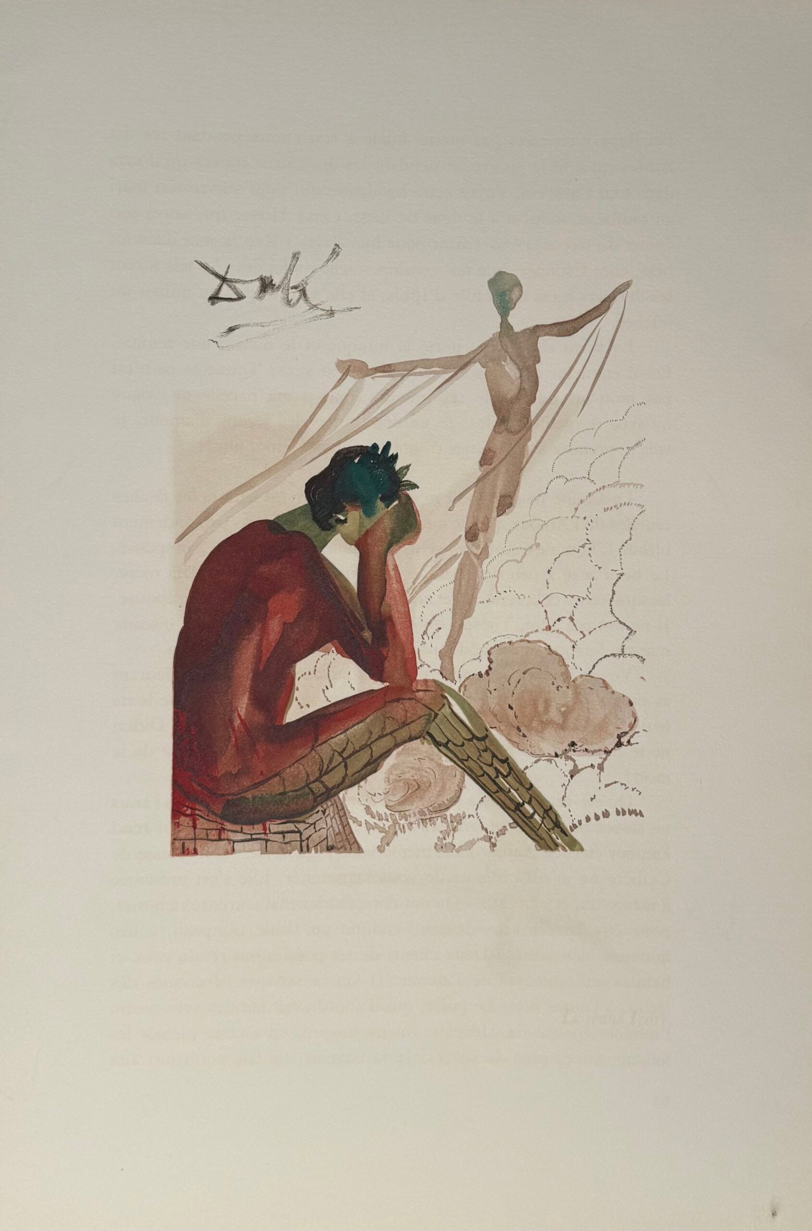 Salvador Dali - Le jeune Icare, 1979 (1 of 4)