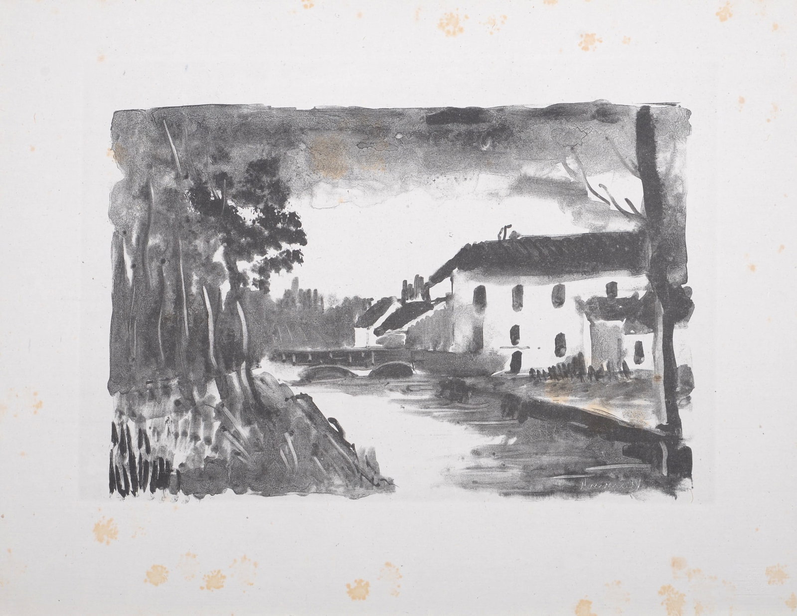 Maurice De Vlaminck - Le Moulin de la Naze, C. 1926 (1 of 1)
