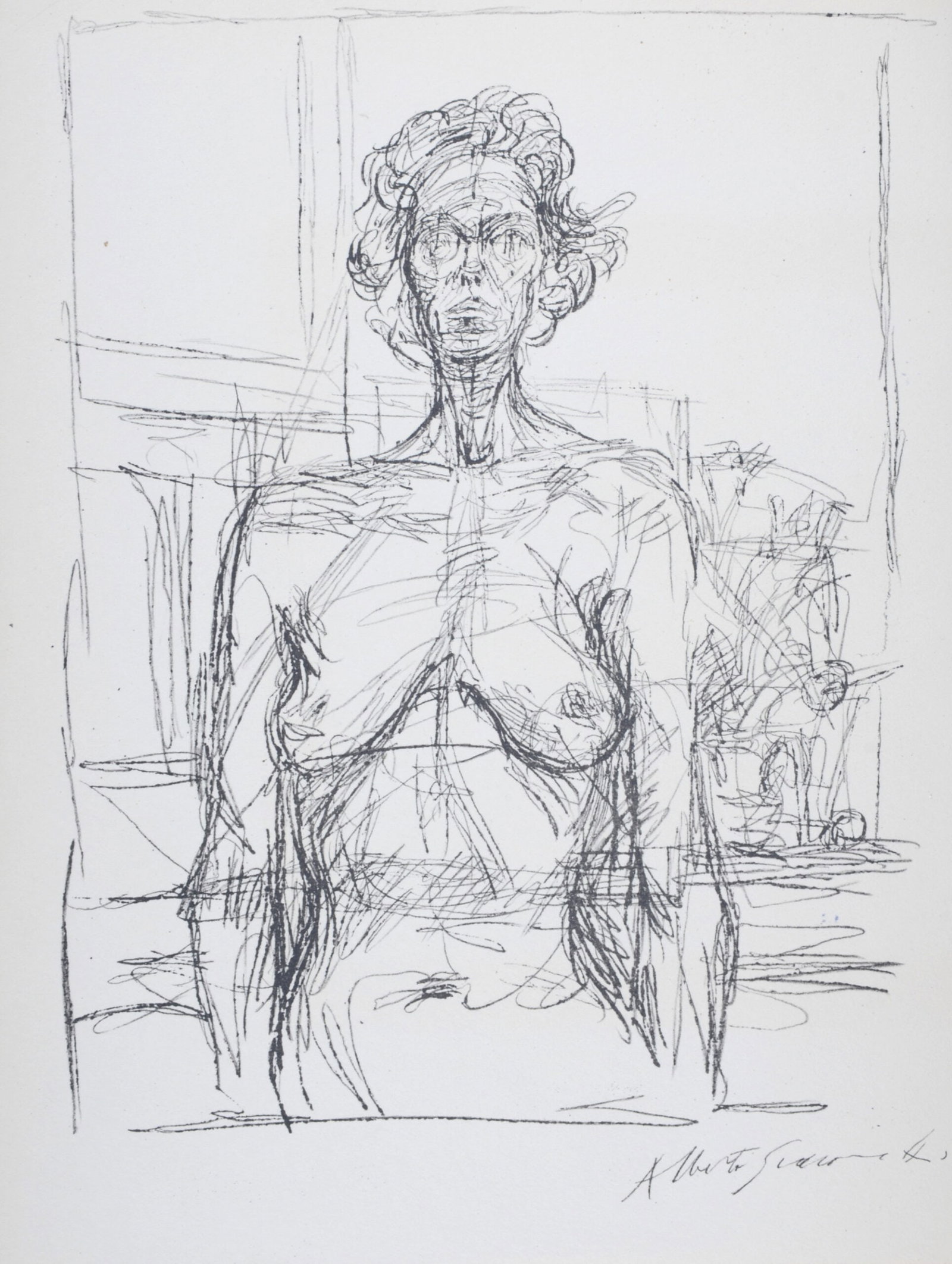 Alberto Giacometti : Portrait, 1966 (1 of 5)