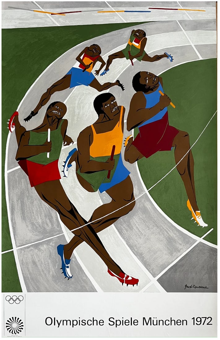 Jacob Lawrence : 1972 Olympic Poster, 1972 (1 of 3)